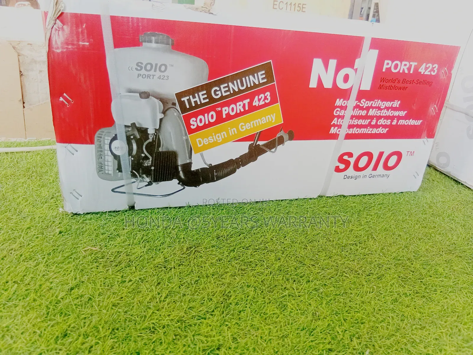 **Original Port 423 – Reliable Agricultural Mist Blower Ready for Work