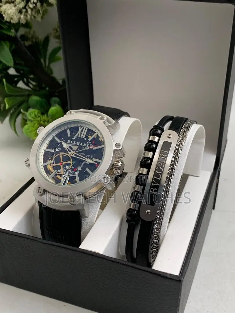 Bvlgari Watch and Bracelet Set