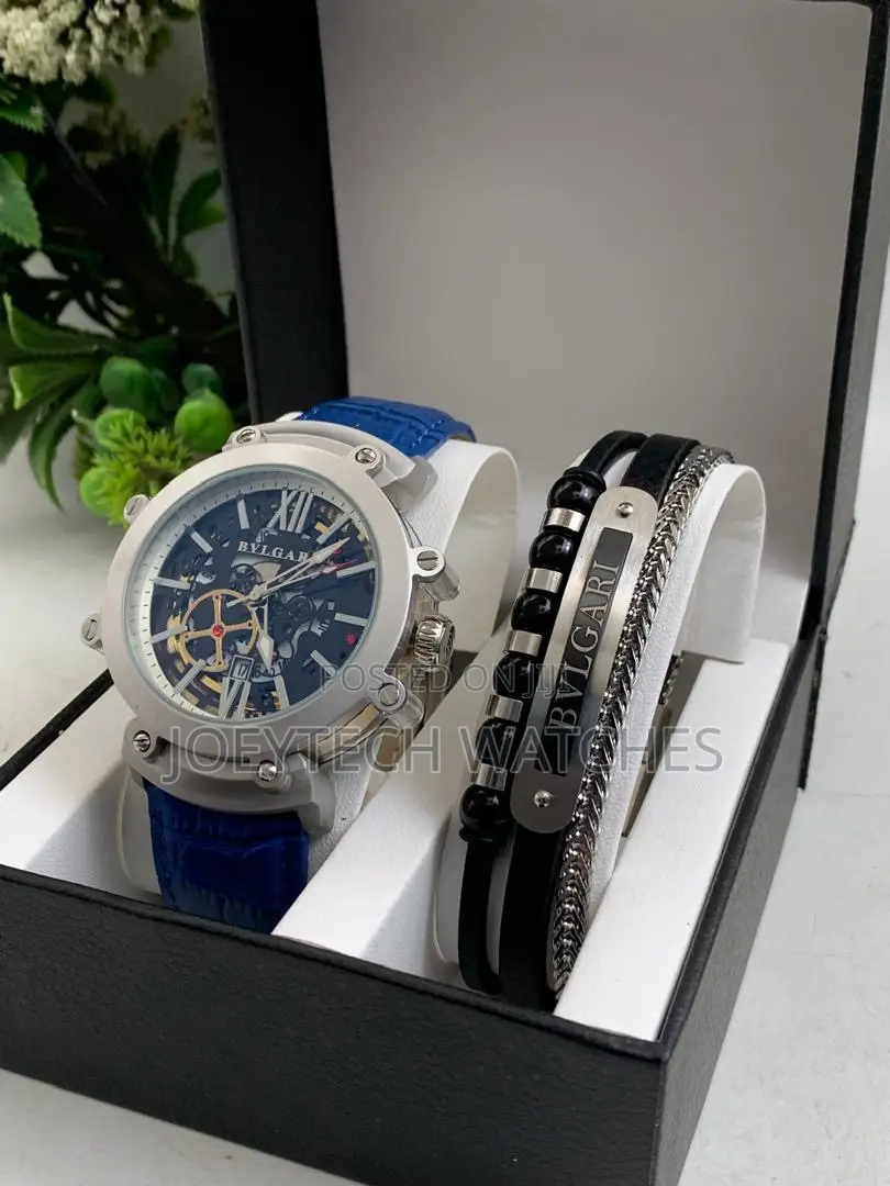 Bvlgari Watch and Bracelet Set