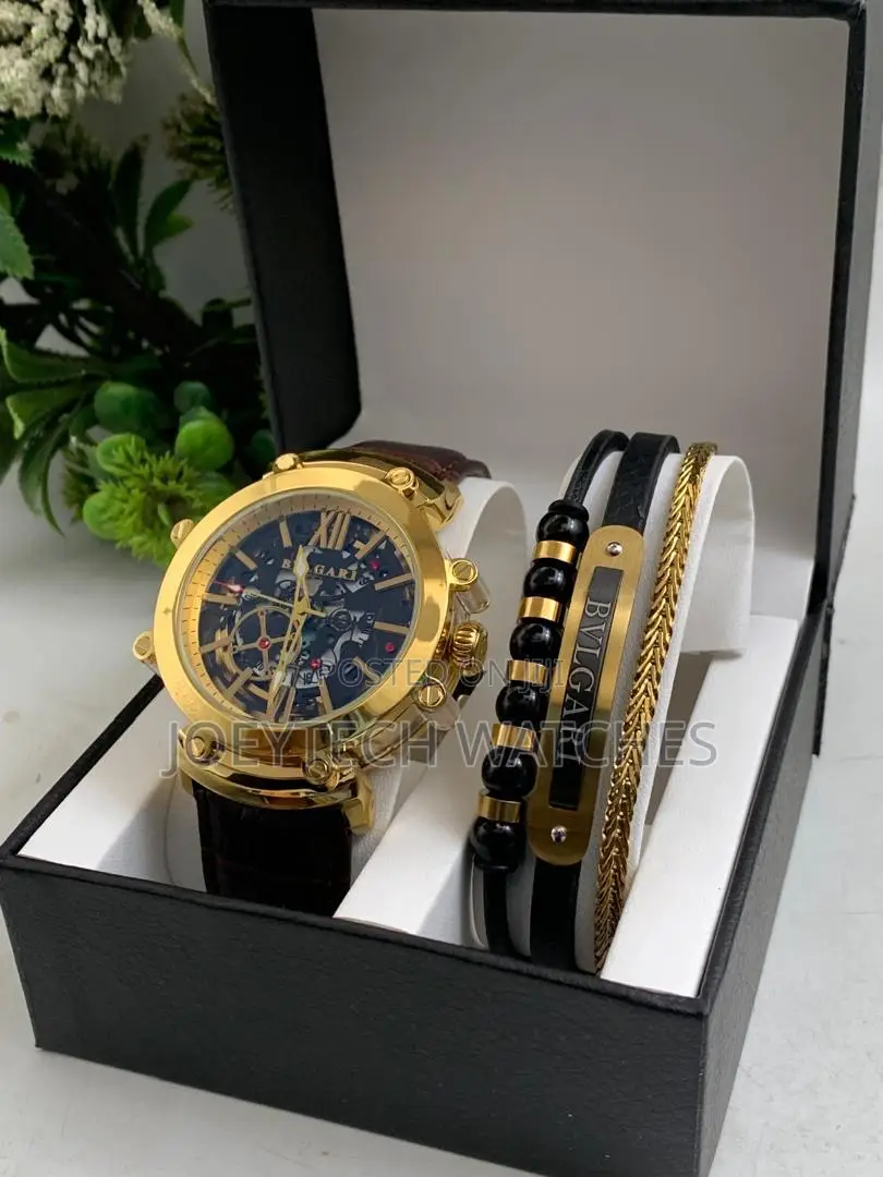 Bvlgari Watch and Bracelet Set