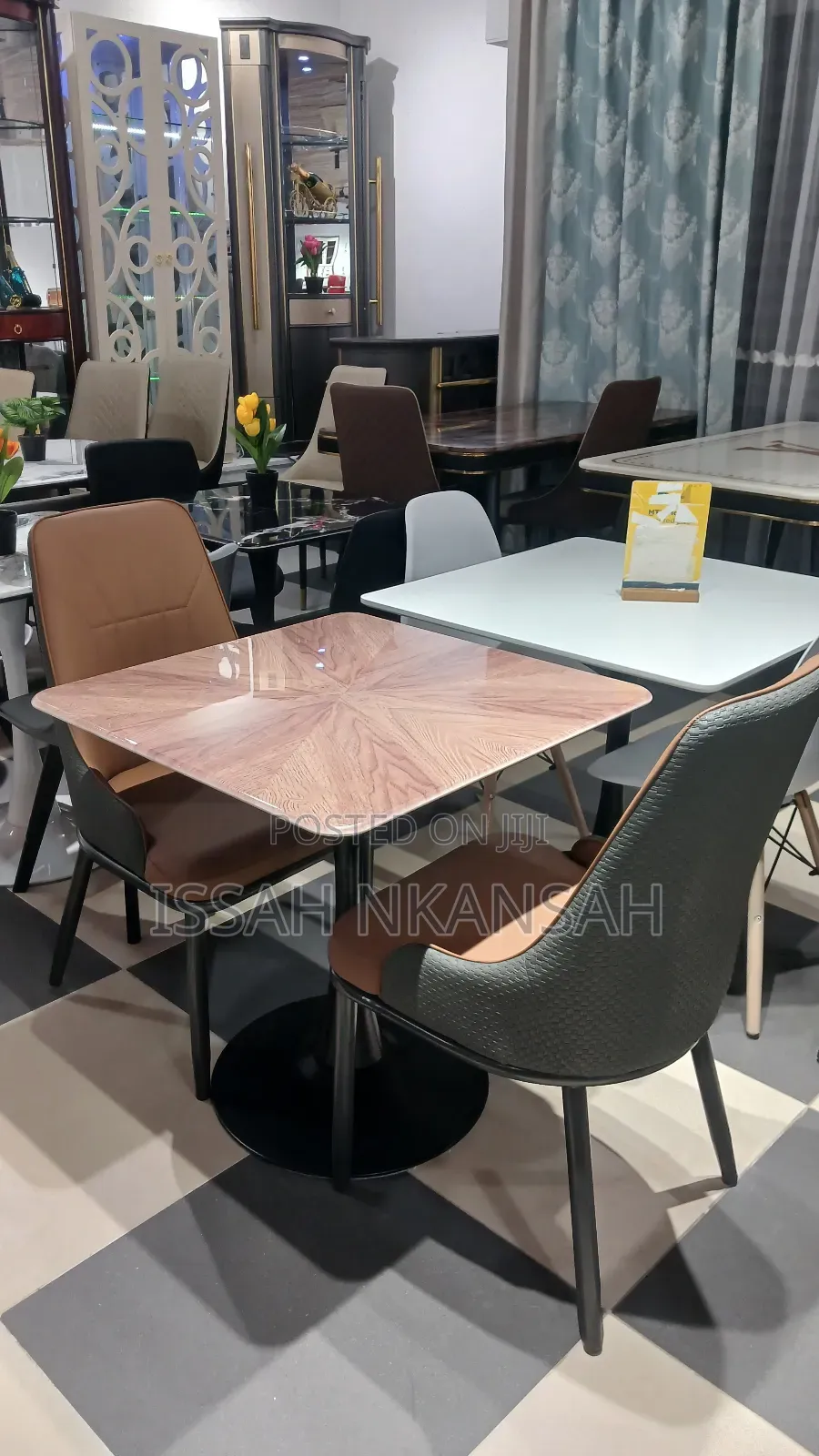 Dining Table With 3 Chairs