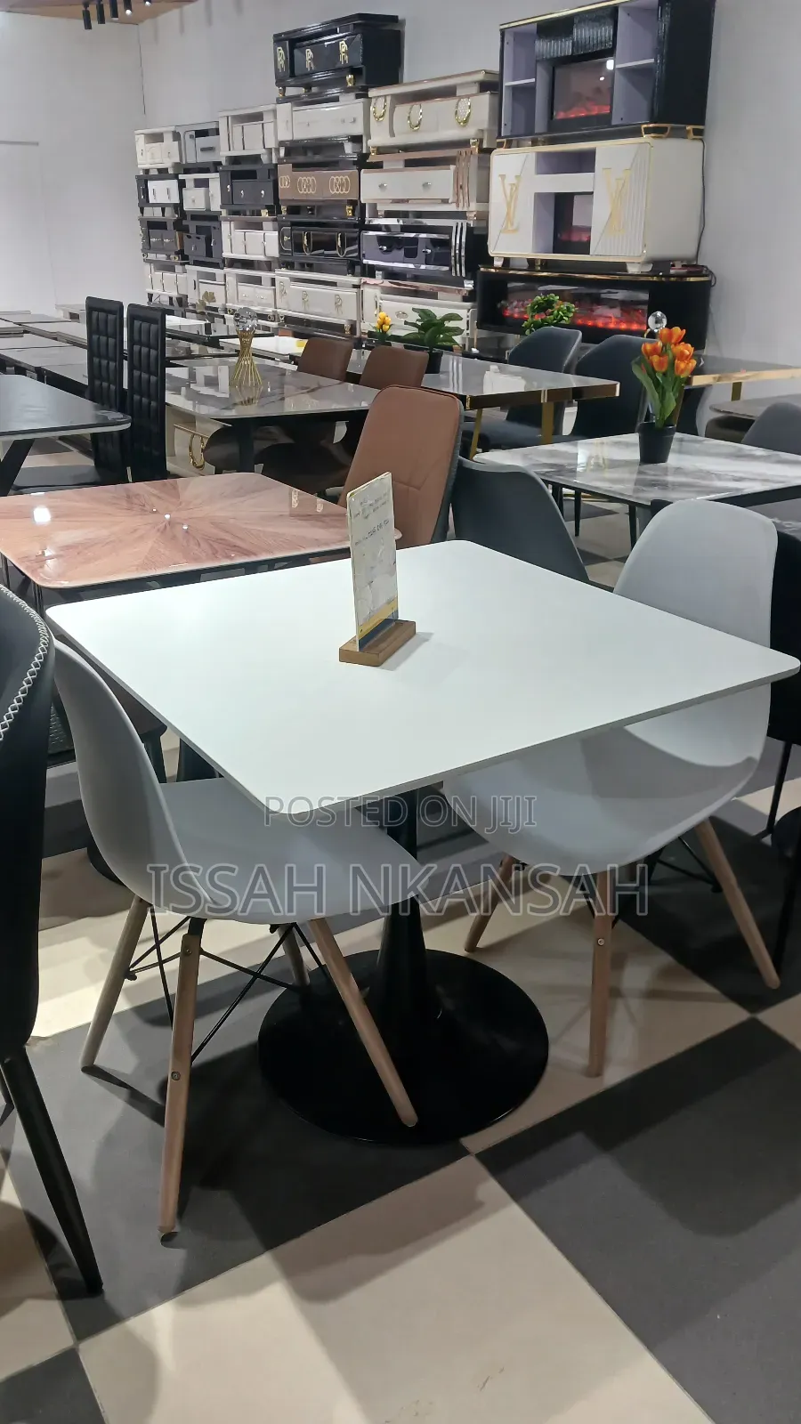Dining Table With 3 Chairs