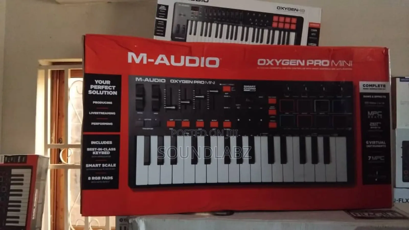 M-Audio Oxygen Pro Mini 32-Key Usb Midi Keyboard Controller