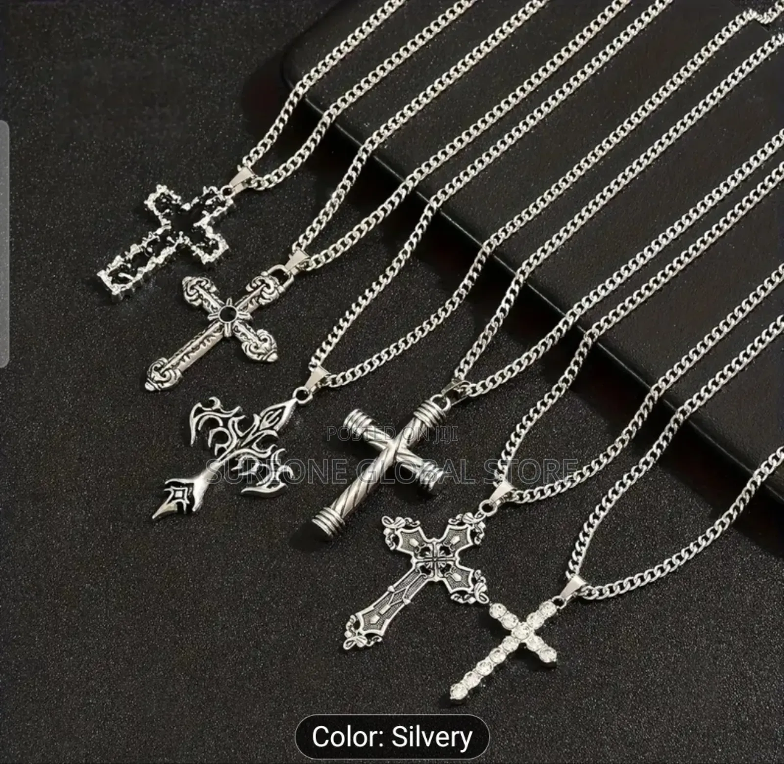 Vintage Mixed Style Silvery Chain Necklaces