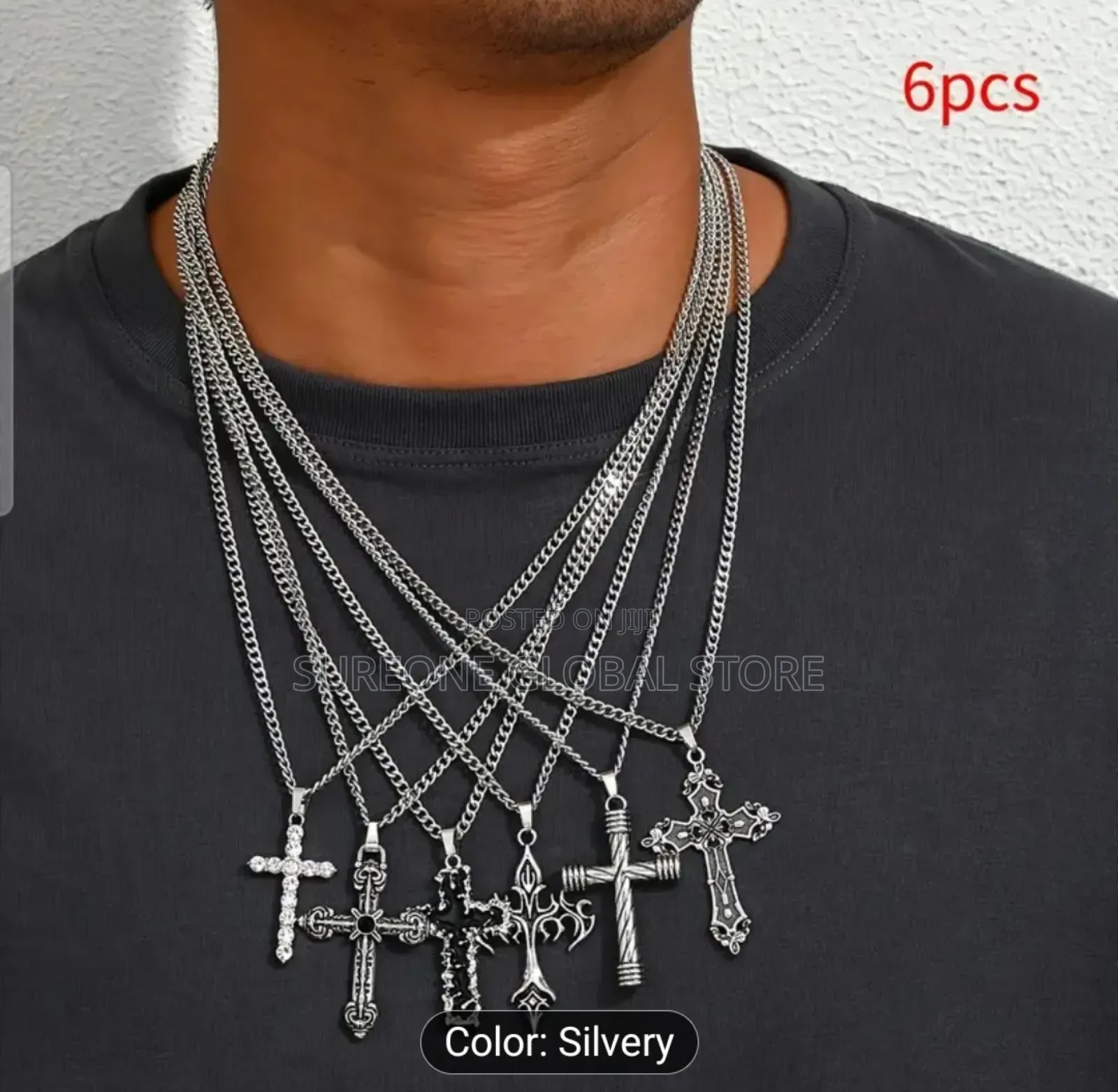 Vintage Mixed Style Silvery Chain Necklaces