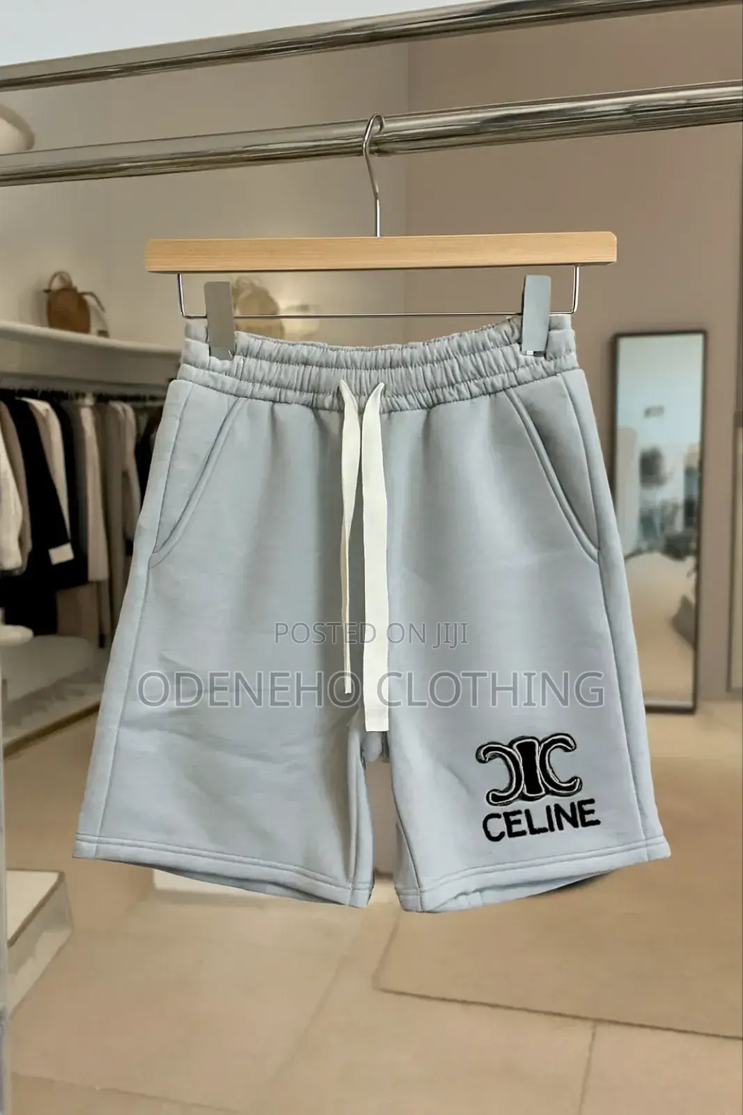 Celine Woolen Shorts