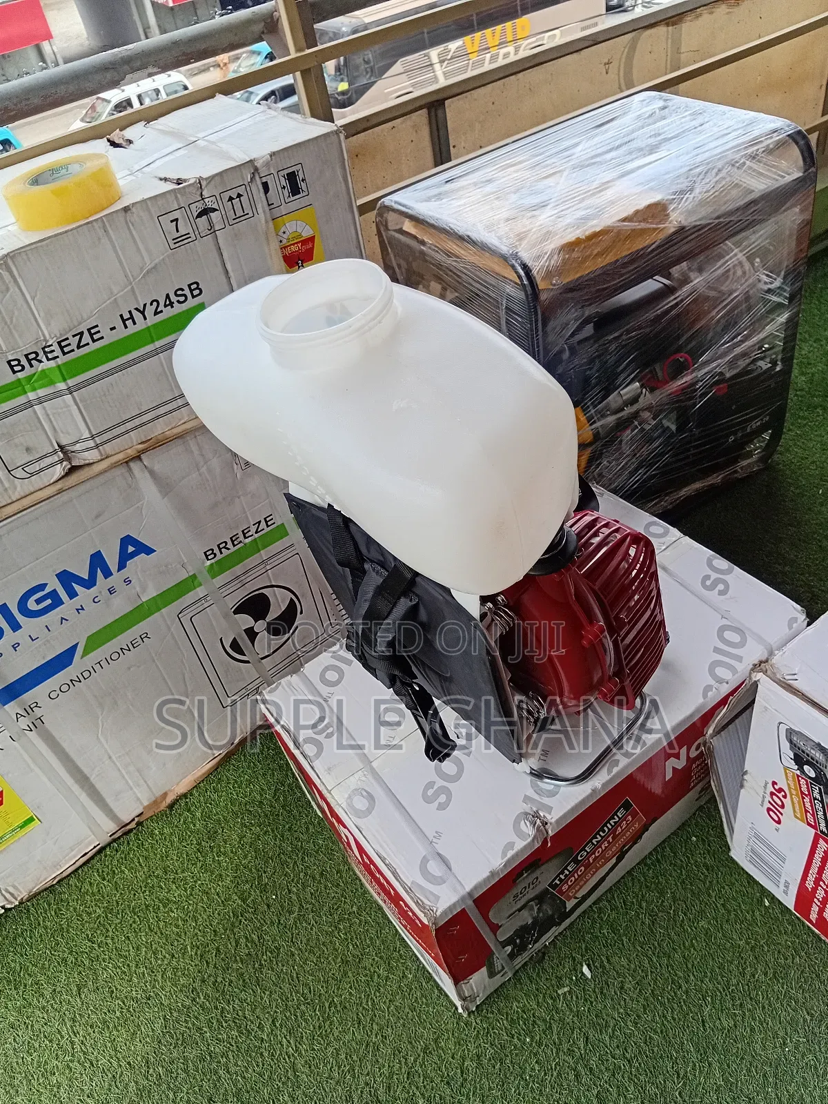 Solo 423 Motorized Mist Sprayer – High-Output Port Sprayer
