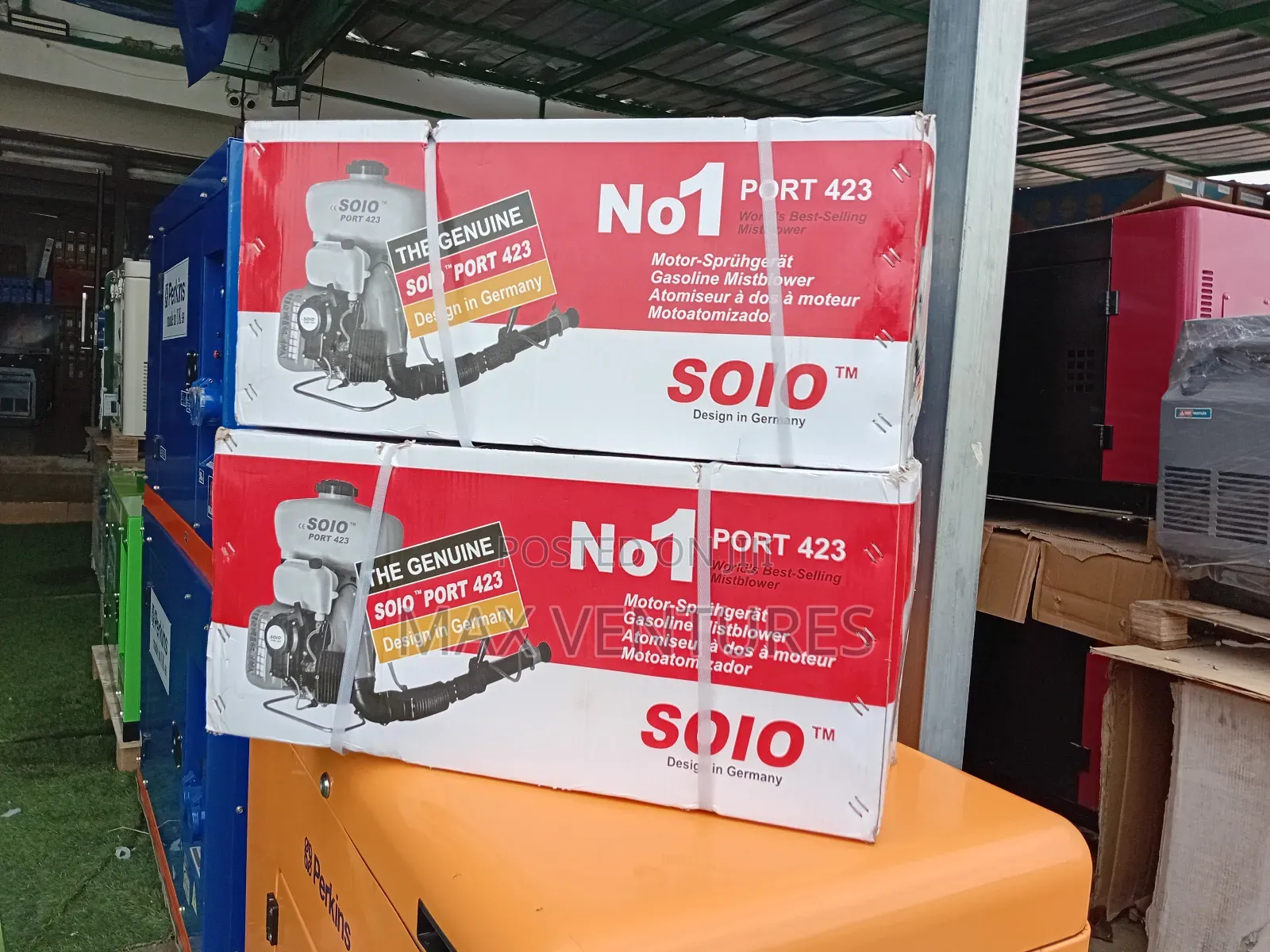 Soio Port 423 – Durable Back-Pack Sprayer for Fast Field Work