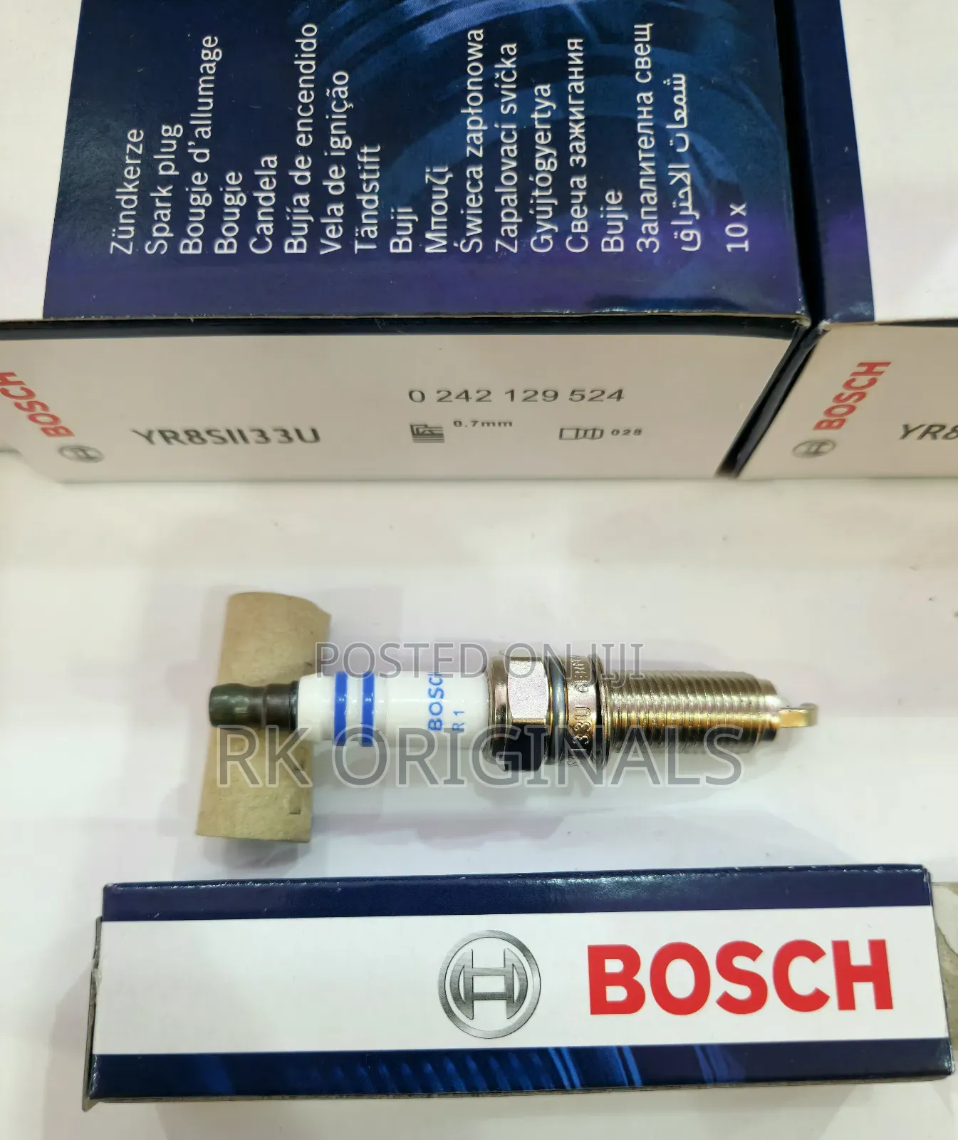 Bosch 96337 Spark Plugs Ram/Wrangler/Gladiator/Cherokee/Pilot X4pcs
