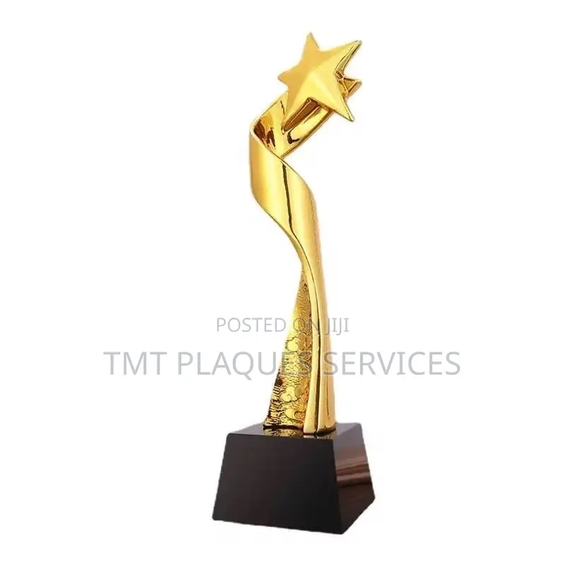Golden Crystal Award Plaque
