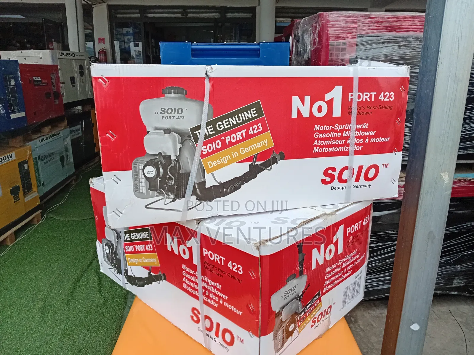 Soio Port 423 – Powerful Motorized Sprayer for All Farm Sizes