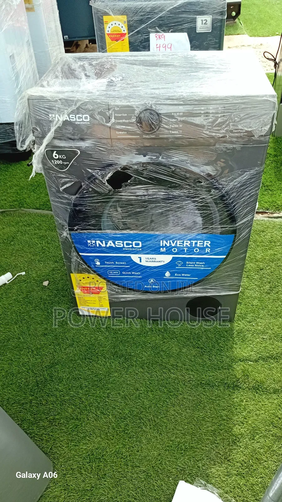 Compact Nasco 6kg Front Load Washing Machine