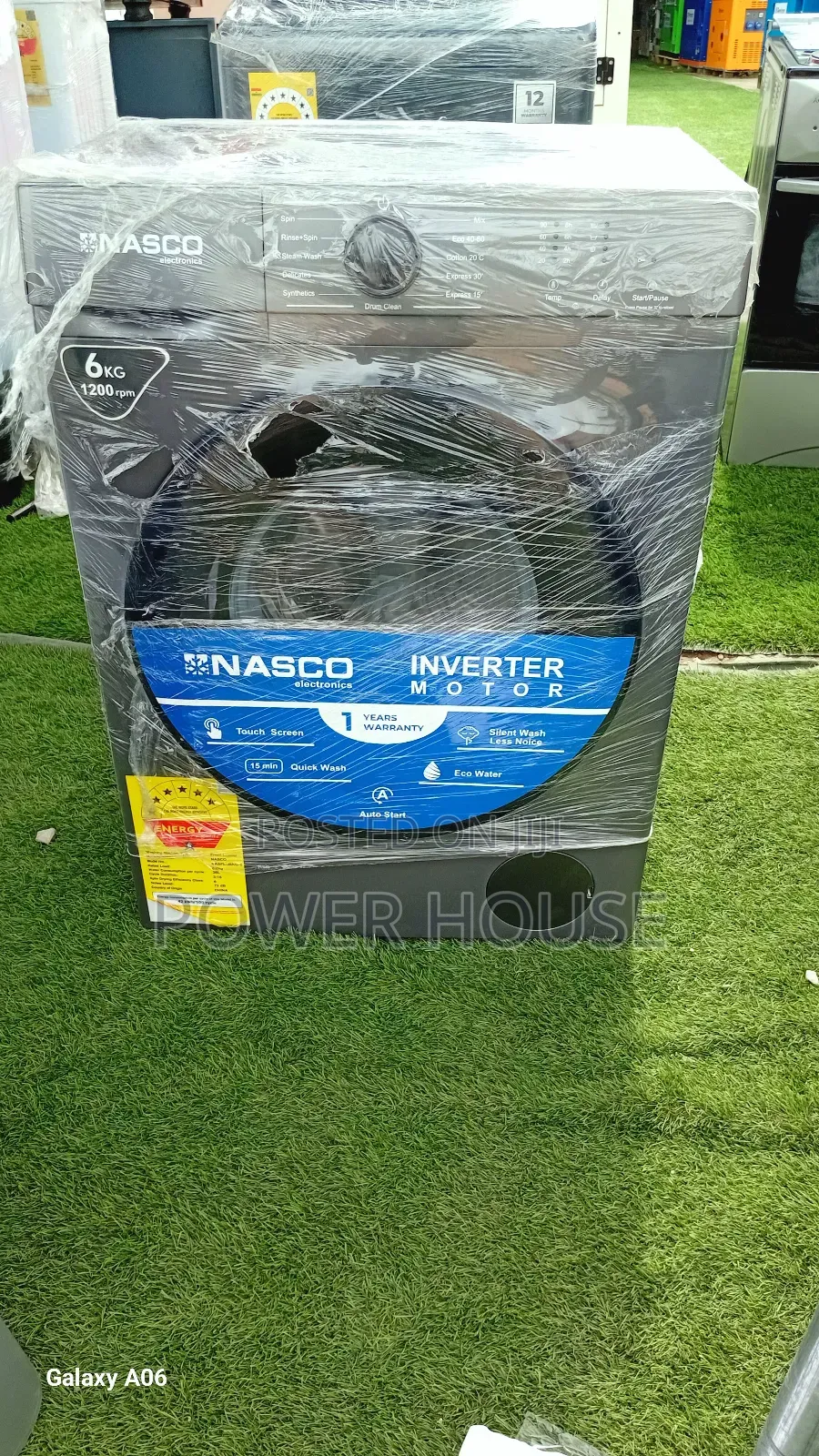 Nasco 6kg Washer – Fast Wash, Low Noise