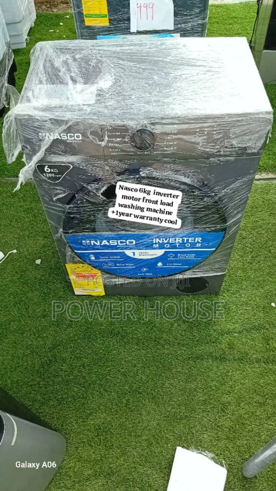. Nasco 6kg Washing Machine – Modern Front Load