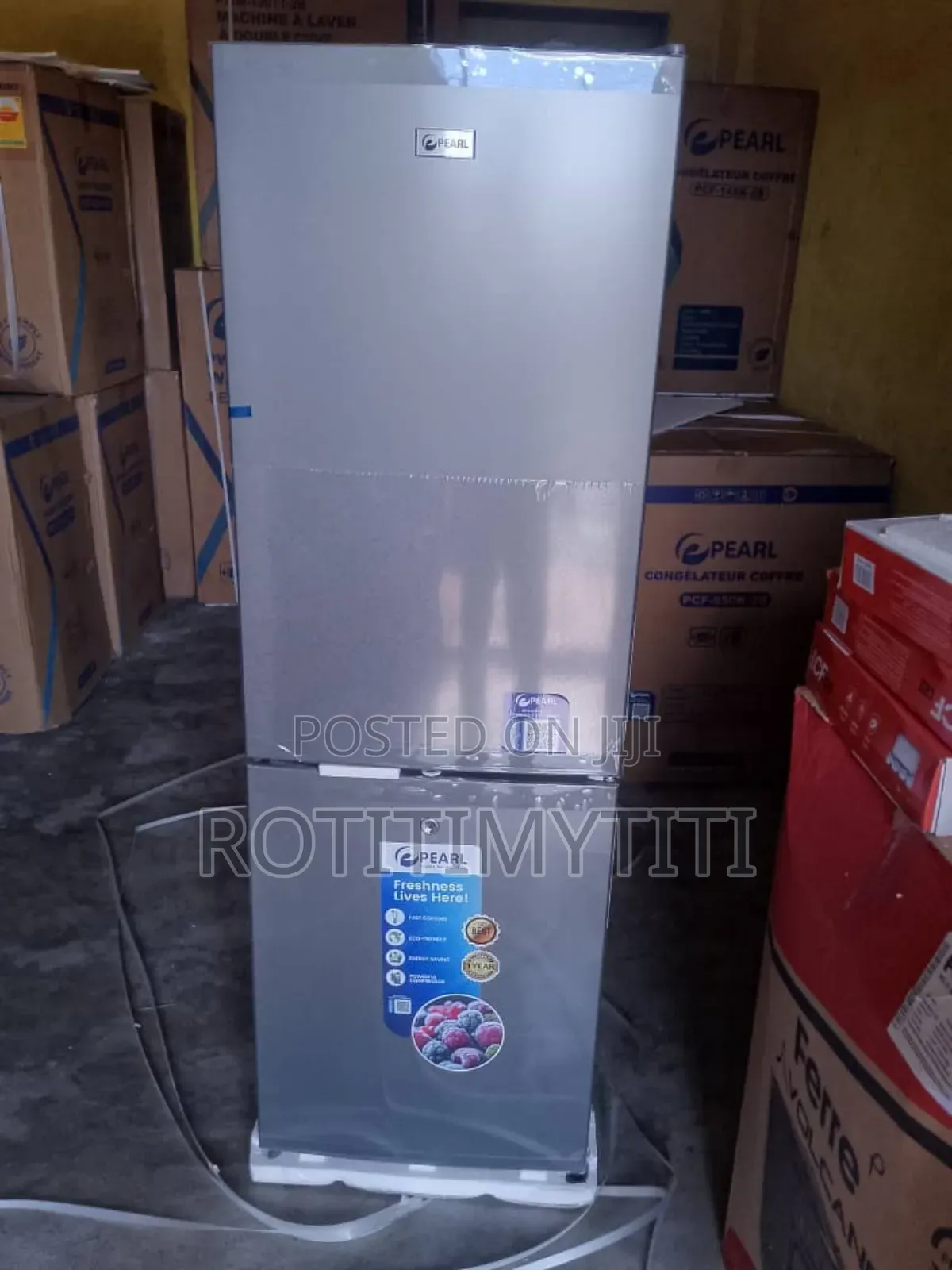 Fridge 157 Lit Combi (Pearl)