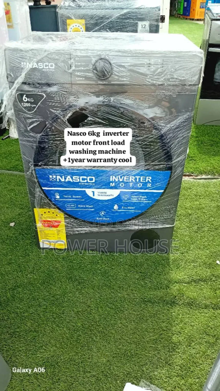Nasco 6kg Front Load – Quick Wash Ready
