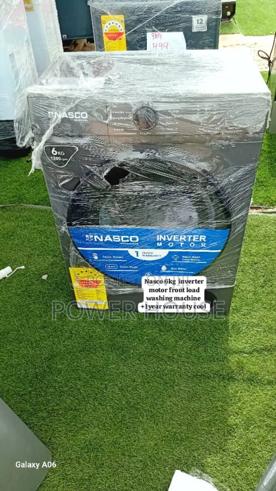 Nasco 6kg Laundry Machine – Front Load Design