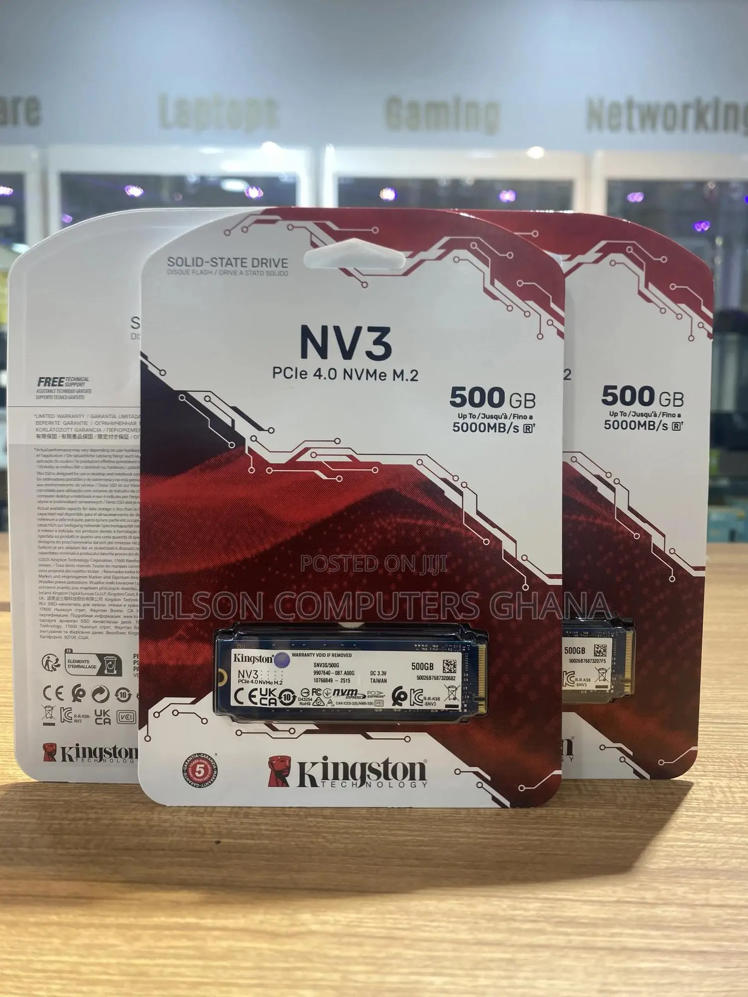 Nv3 Pcie 4.0 Nvme M.2 SSD 500gb