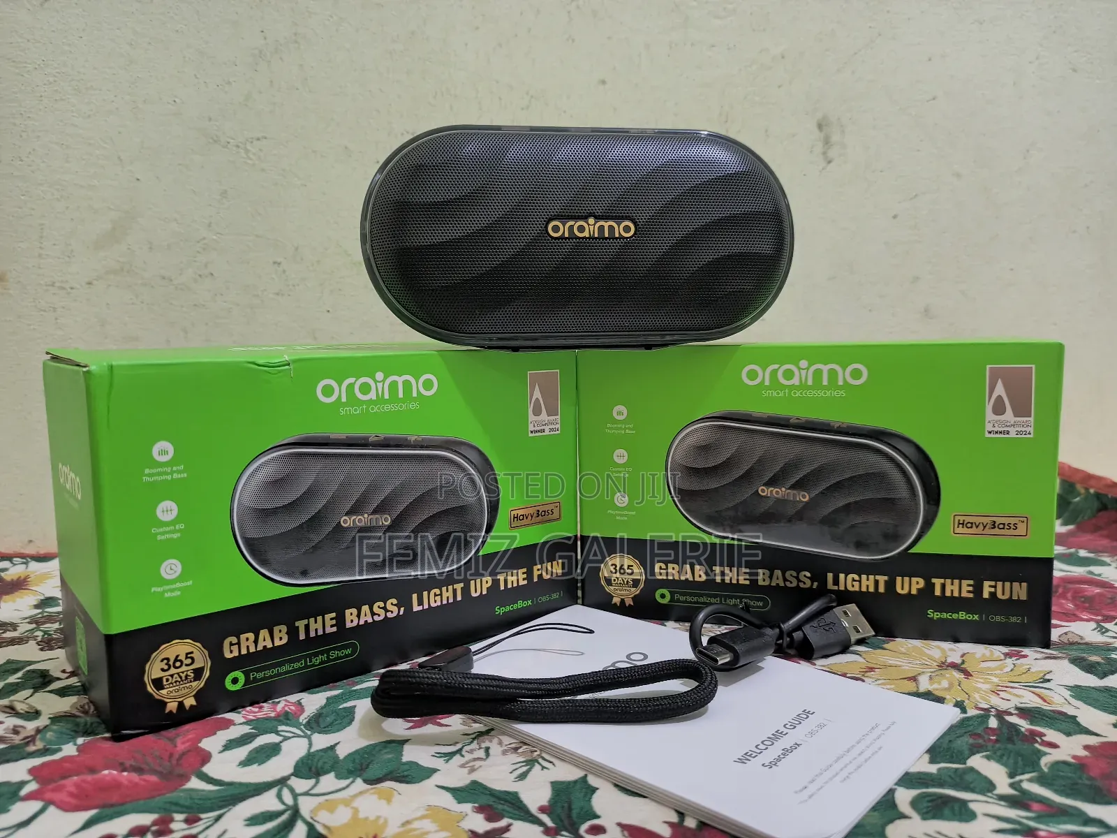 Oraimo Spacebox 8w Fm Wireless Speaker