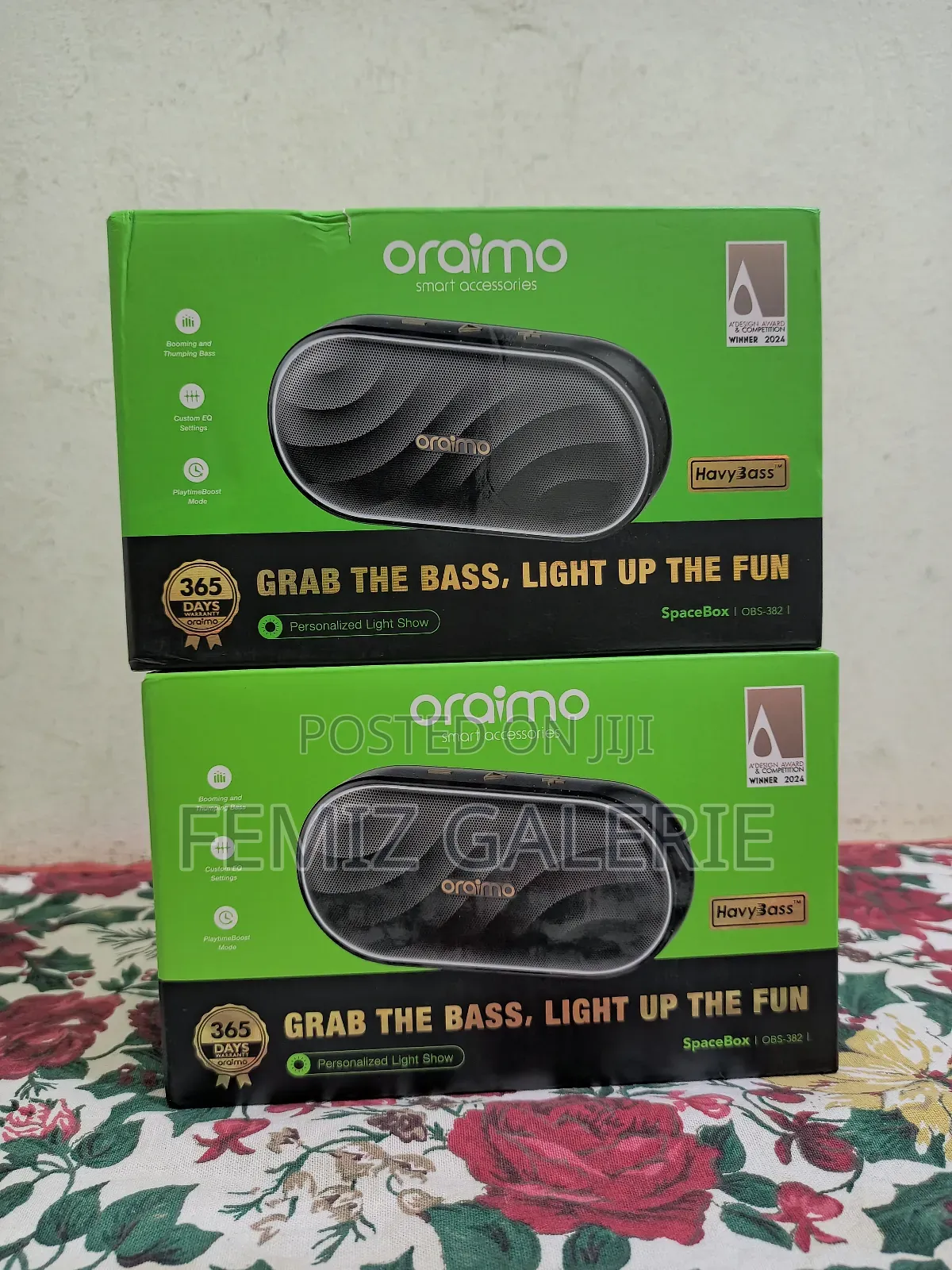 Oraimo Spacebox 8w Fm Wireless Speaker