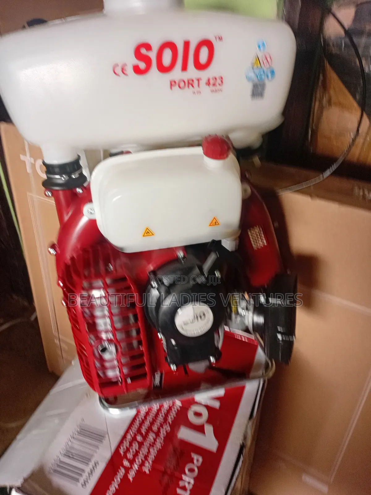 Solo Experience Smooth Spraying With the Unique Soloport 423
Machine