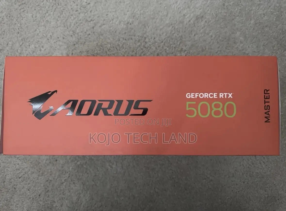 Gigabyte Aorus Geforce RTX 5080 Master Graphics Card 16gb