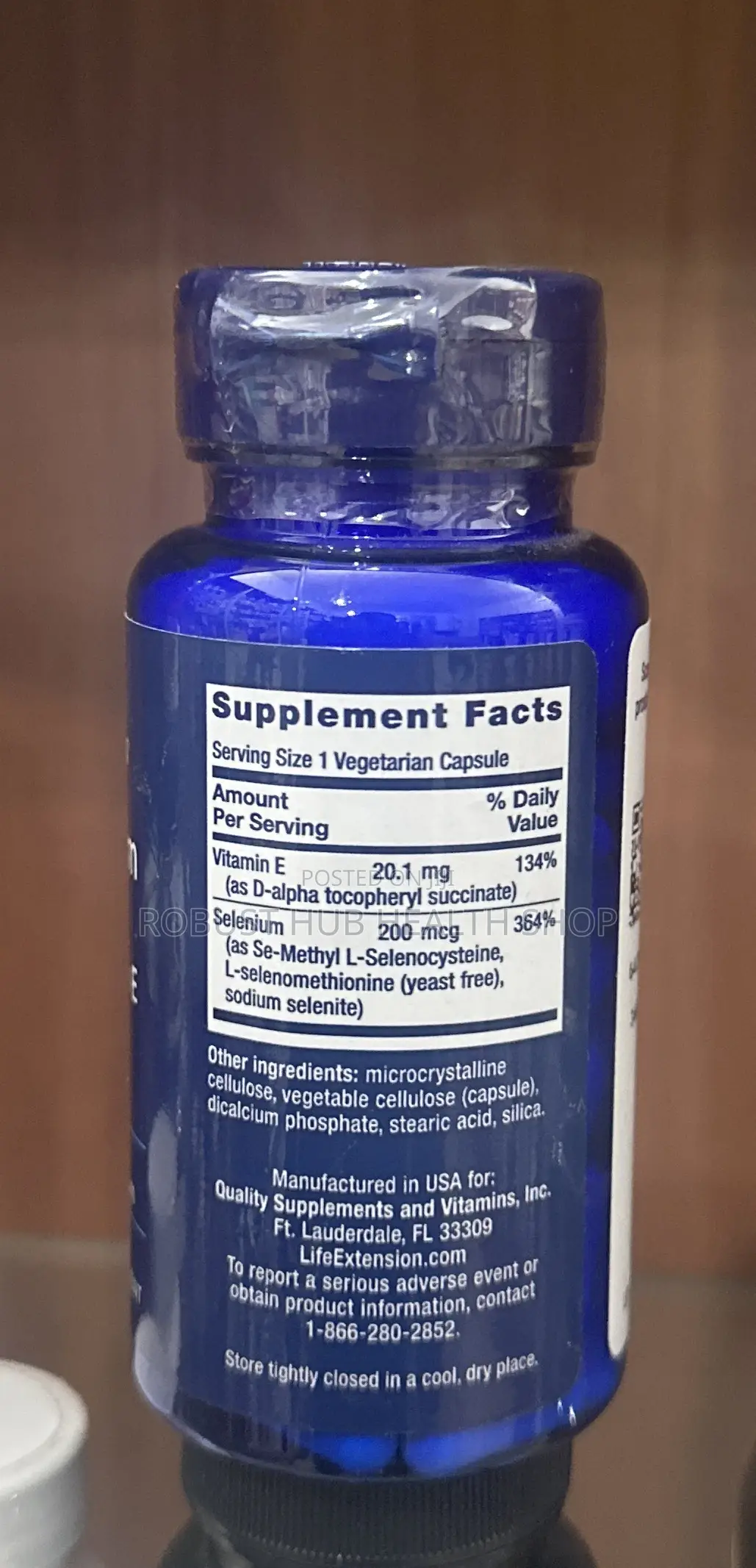 Life Extension Selenium Complex Vitamin E