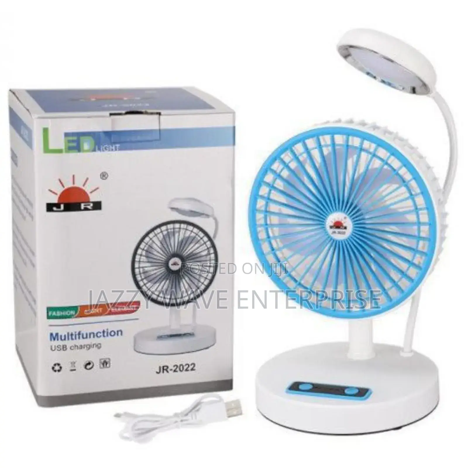 Table Fan With Light