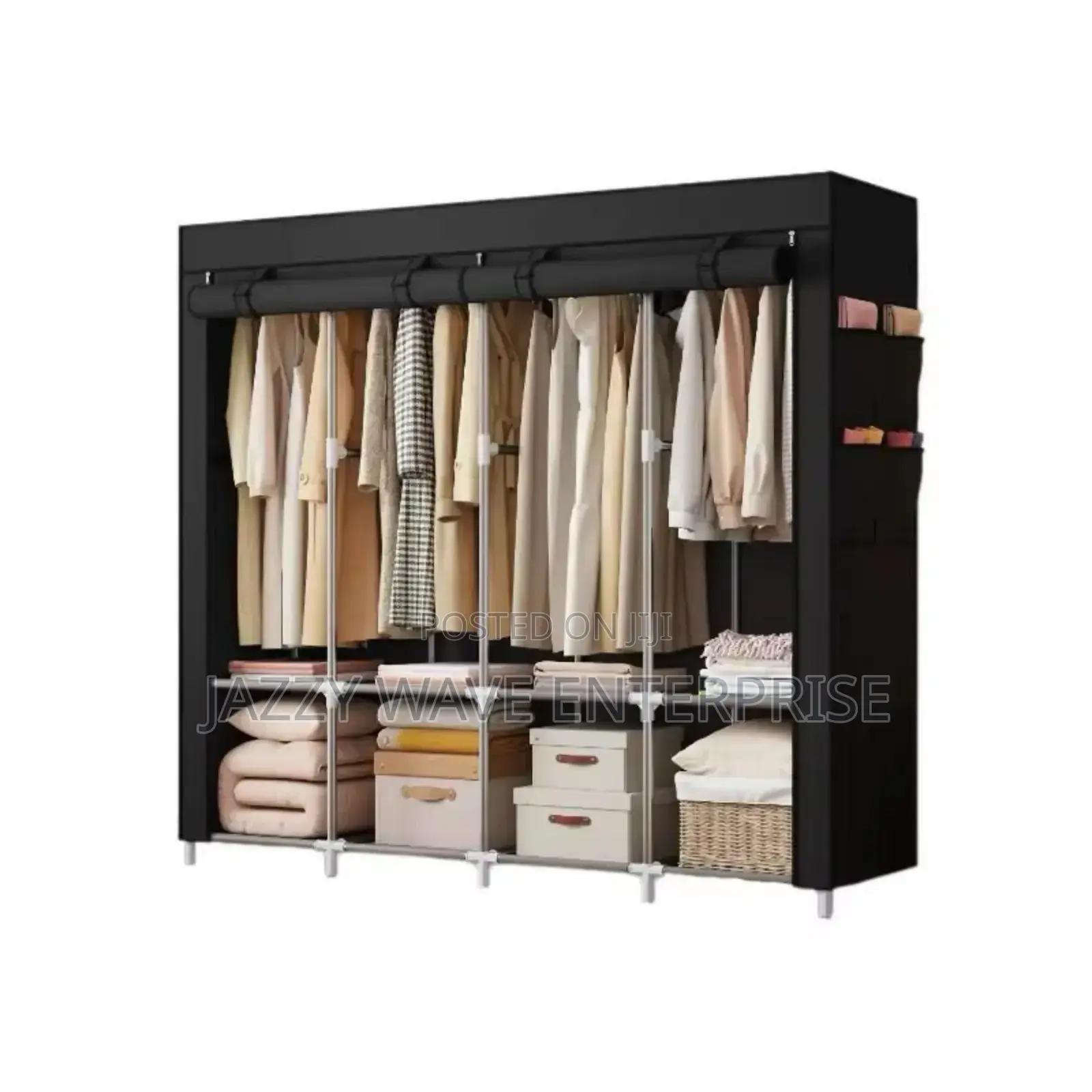 4 in 1 Metal Wardrobe