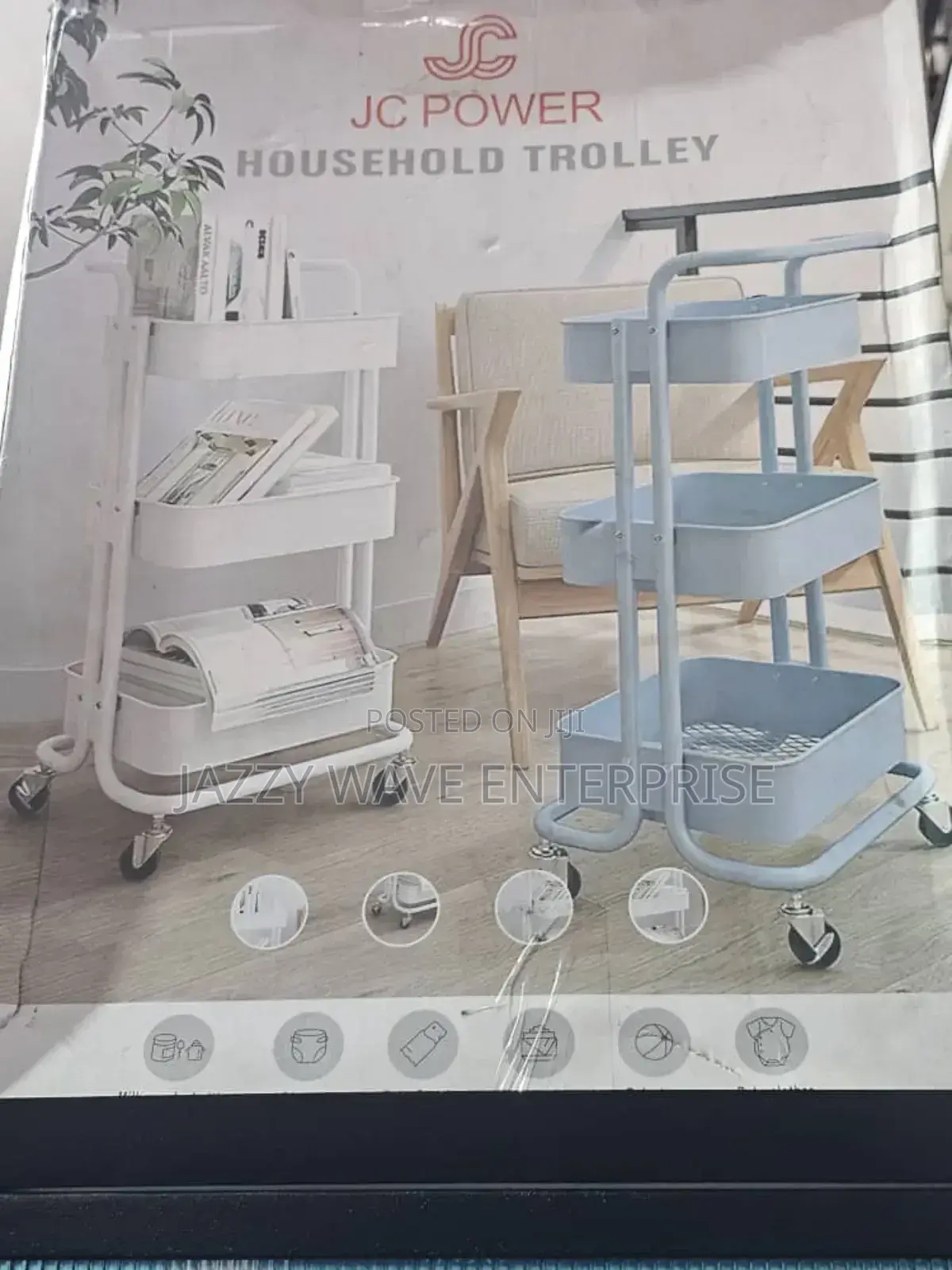 3 Tier Trolley