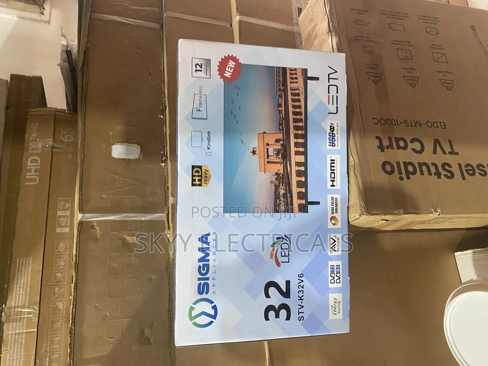 Sigma 32’ Satellite Digital Hd New Tv