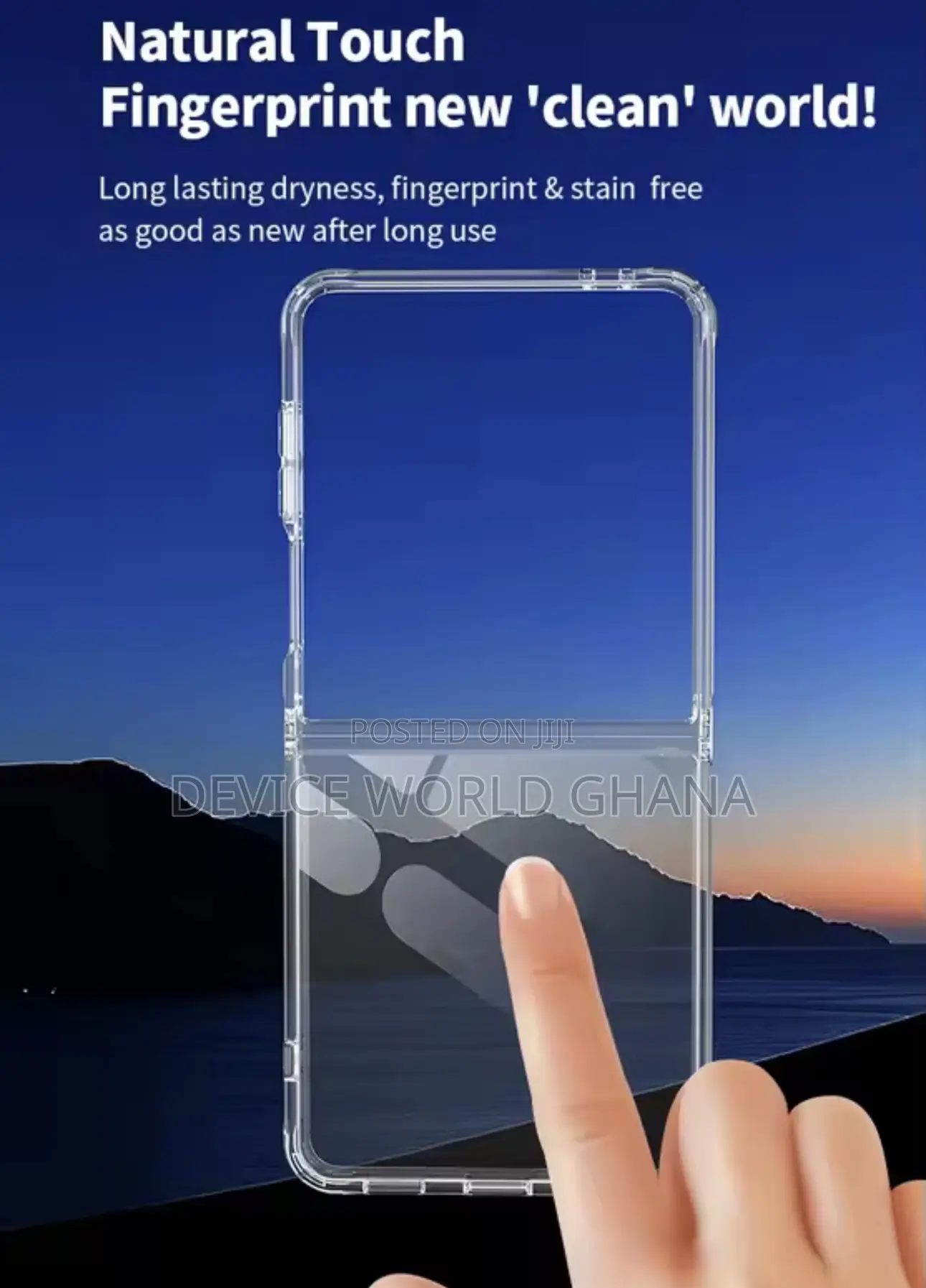 Mx Transparent Case for Samsung Z Flip 7