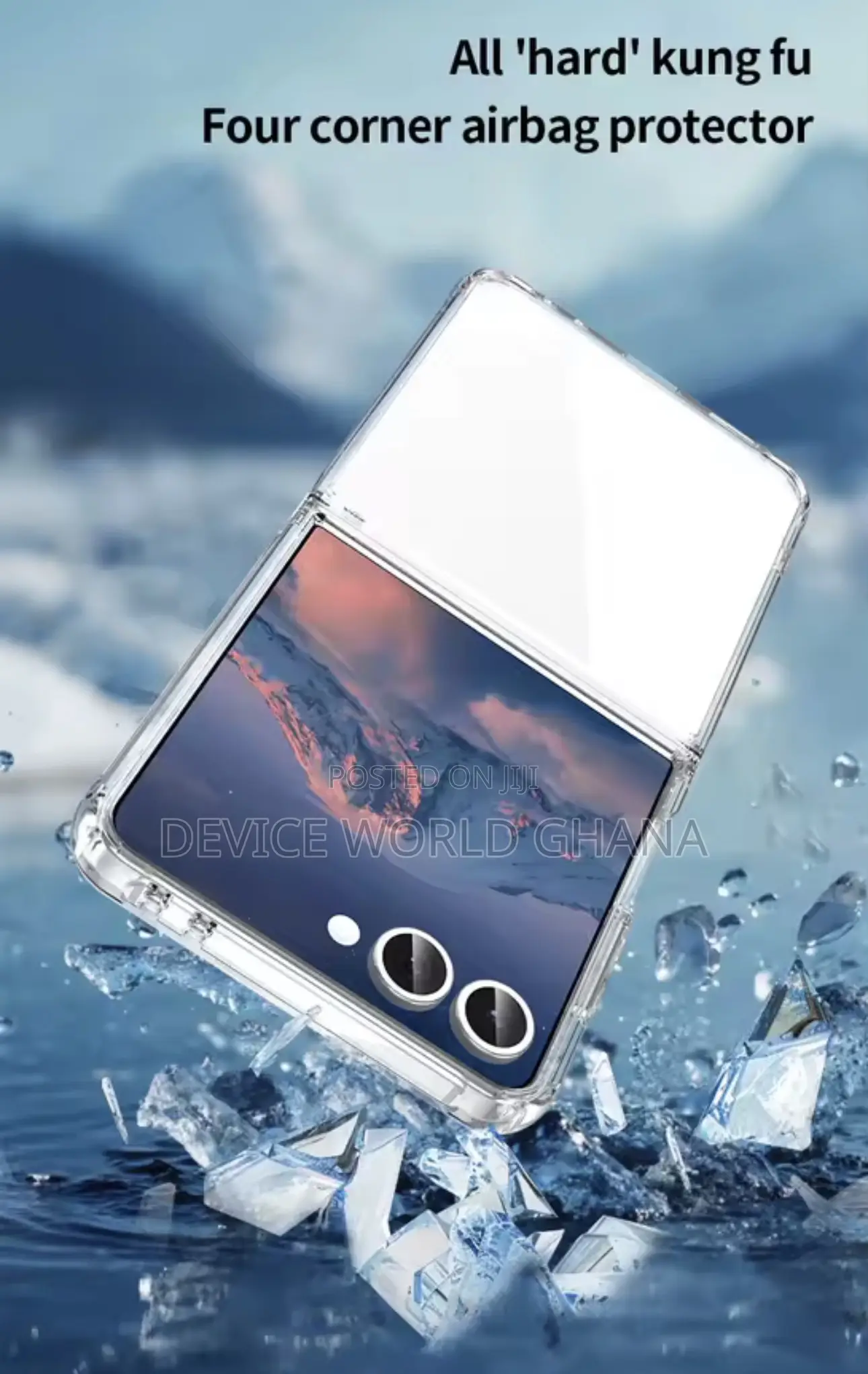 Mx Transparent Case for Samsung Z Flip 7