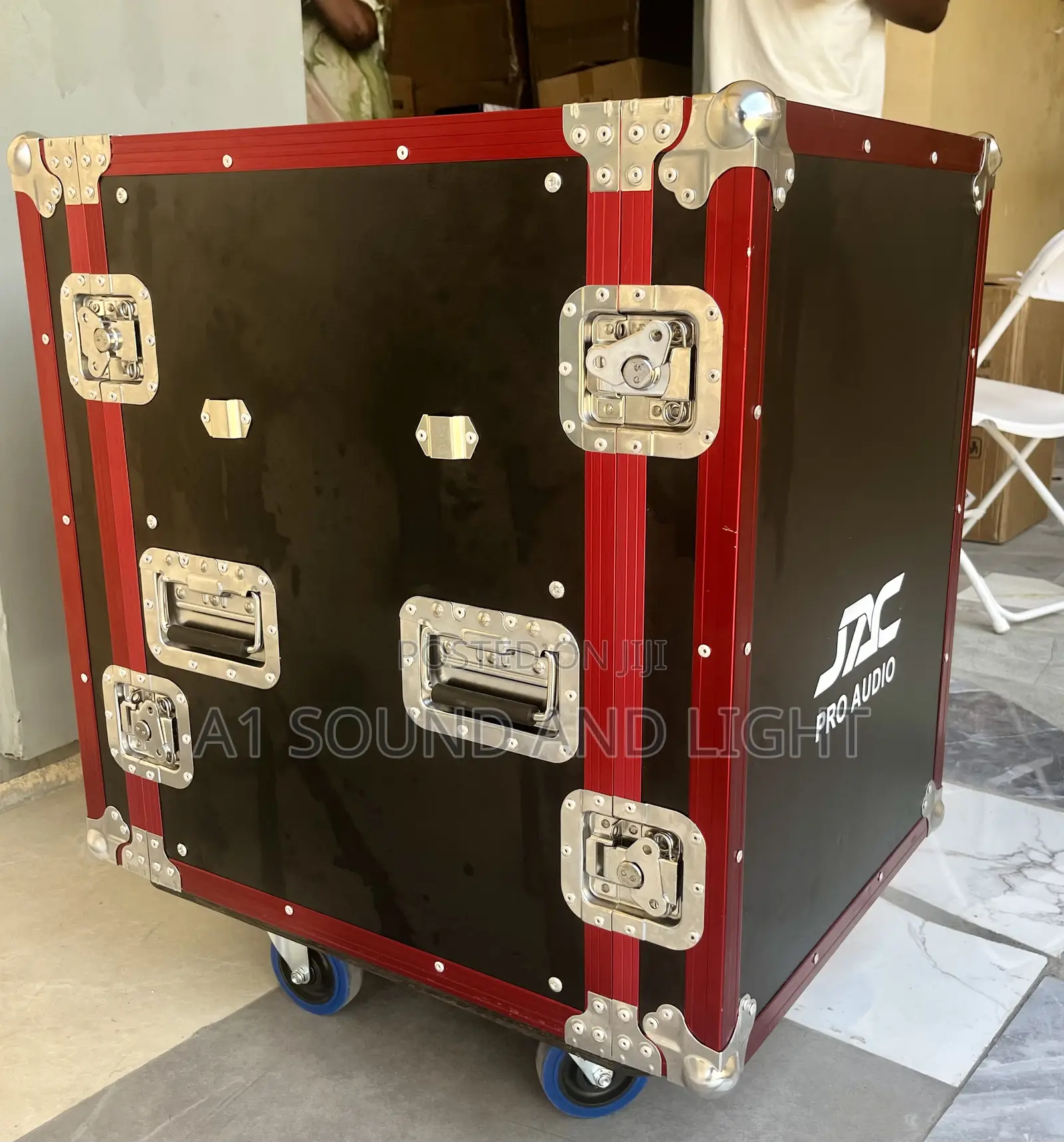 Amplifier Rack 14u - Red