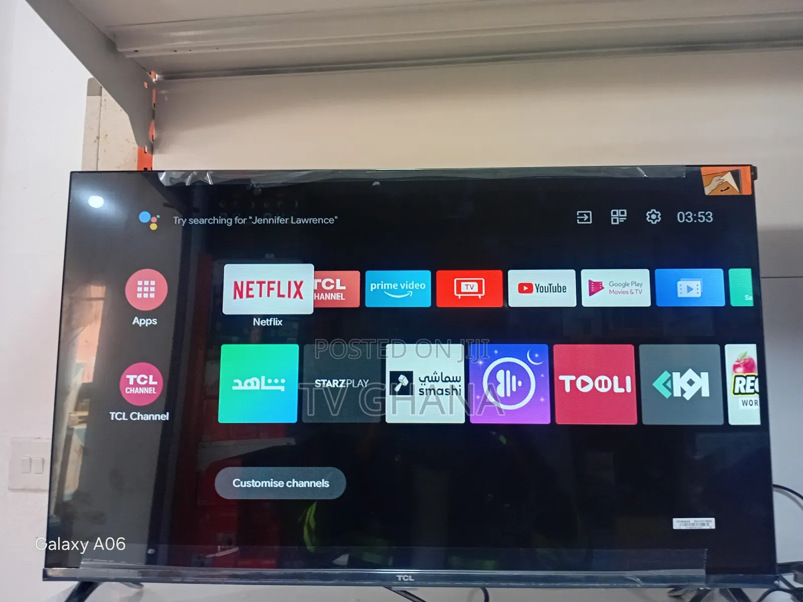 TCL 32" Hd Smart Tv – Slim Frame Design