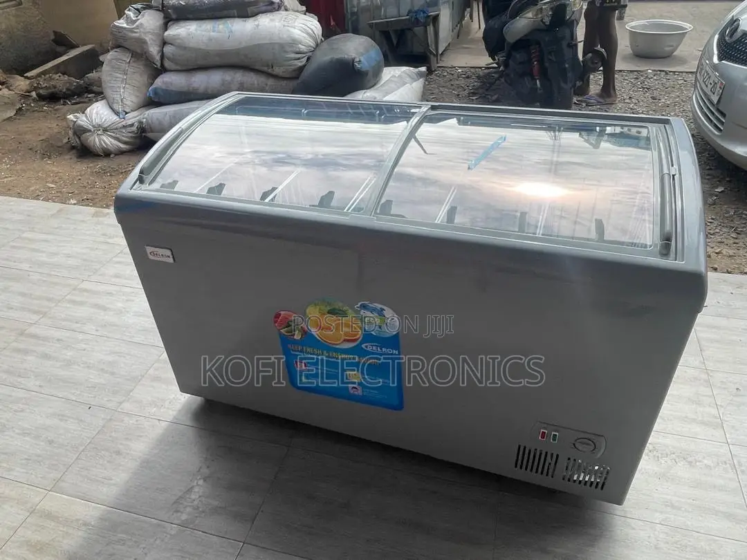 258l Delron Megachill Display Freezer Ice Beast Mode