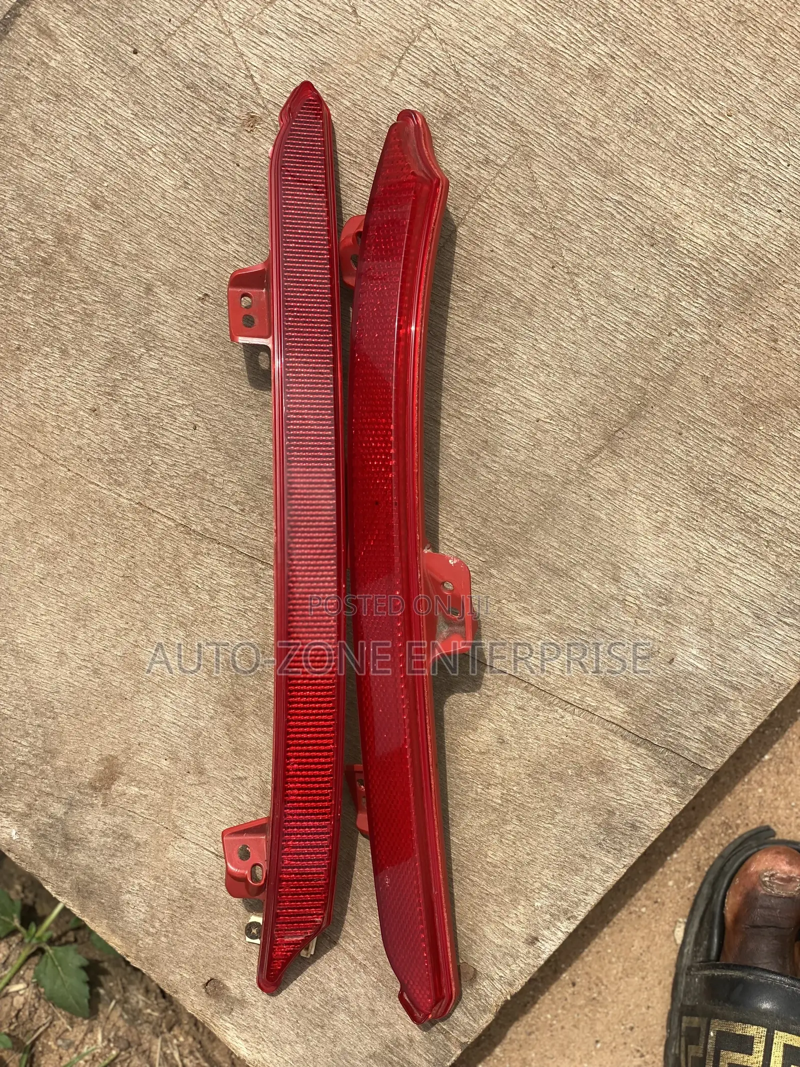 Honda Accord 2018 2019 2020 Back Bumper Reflector Pair