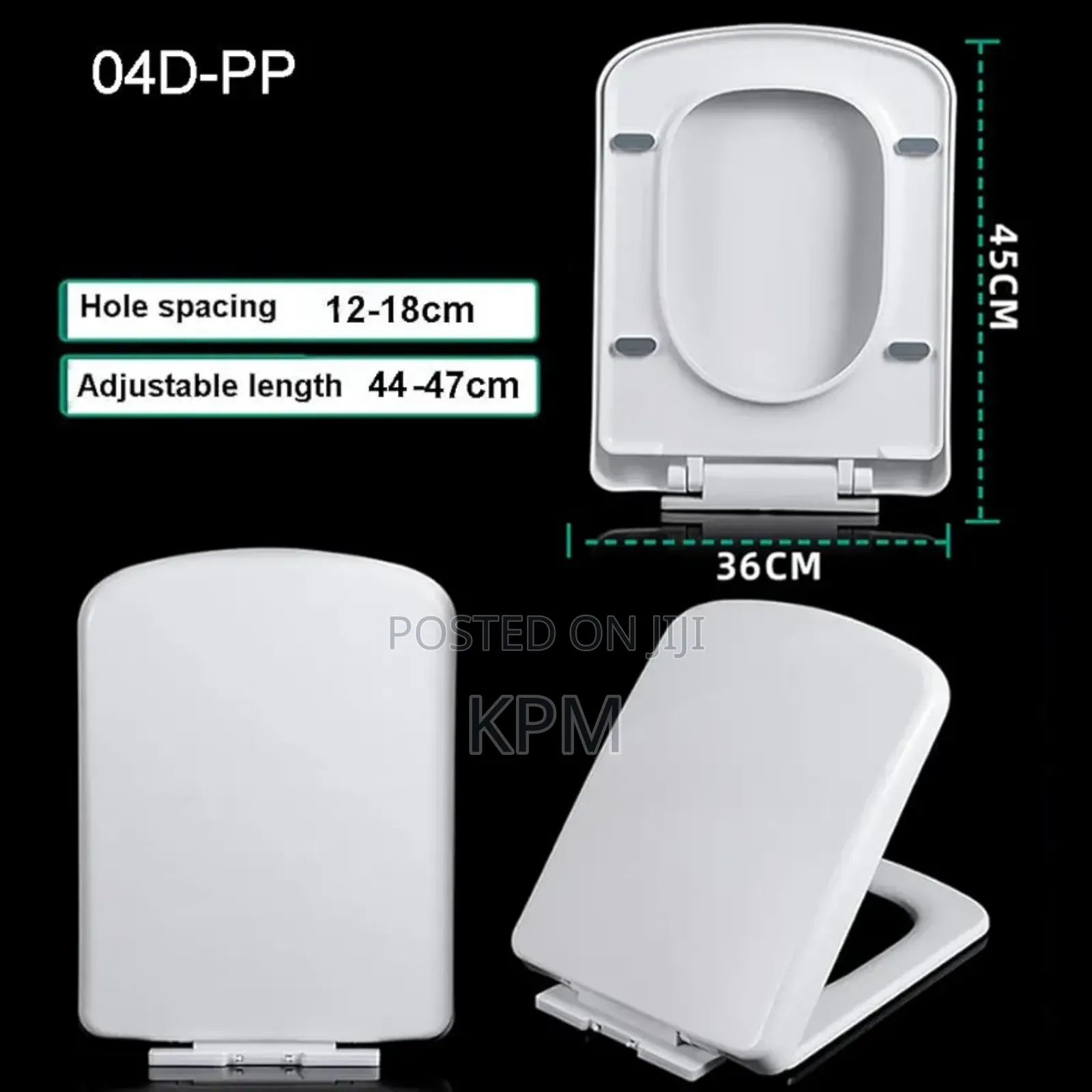 Sqaure Befitting Toilet Seat Cover