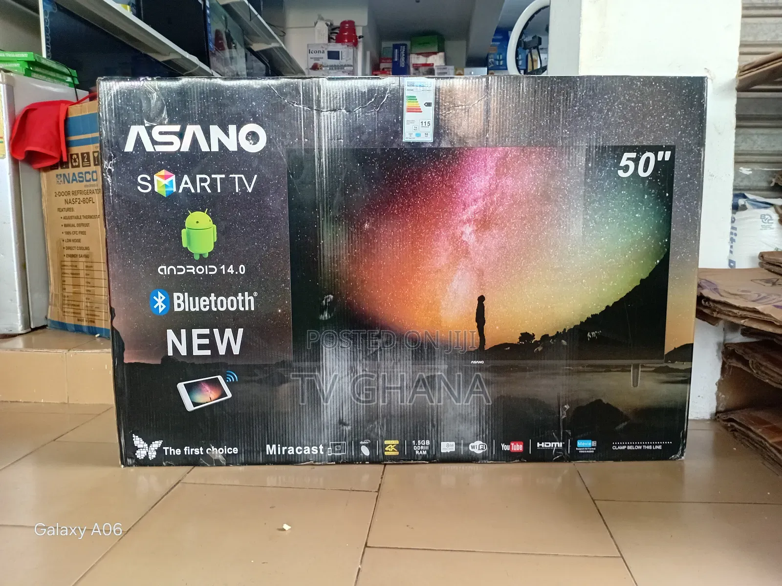 Asano 50 Inches Smart Tv – Clear Vivid Picture