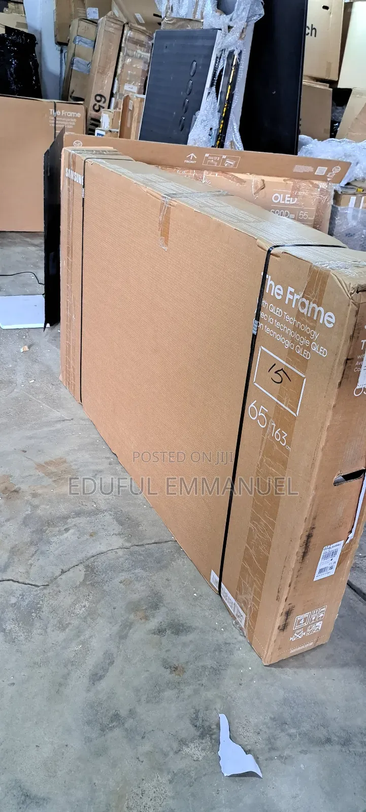 Samsung 65" Frame Class Qled Ls30d Uhd Smart With Art