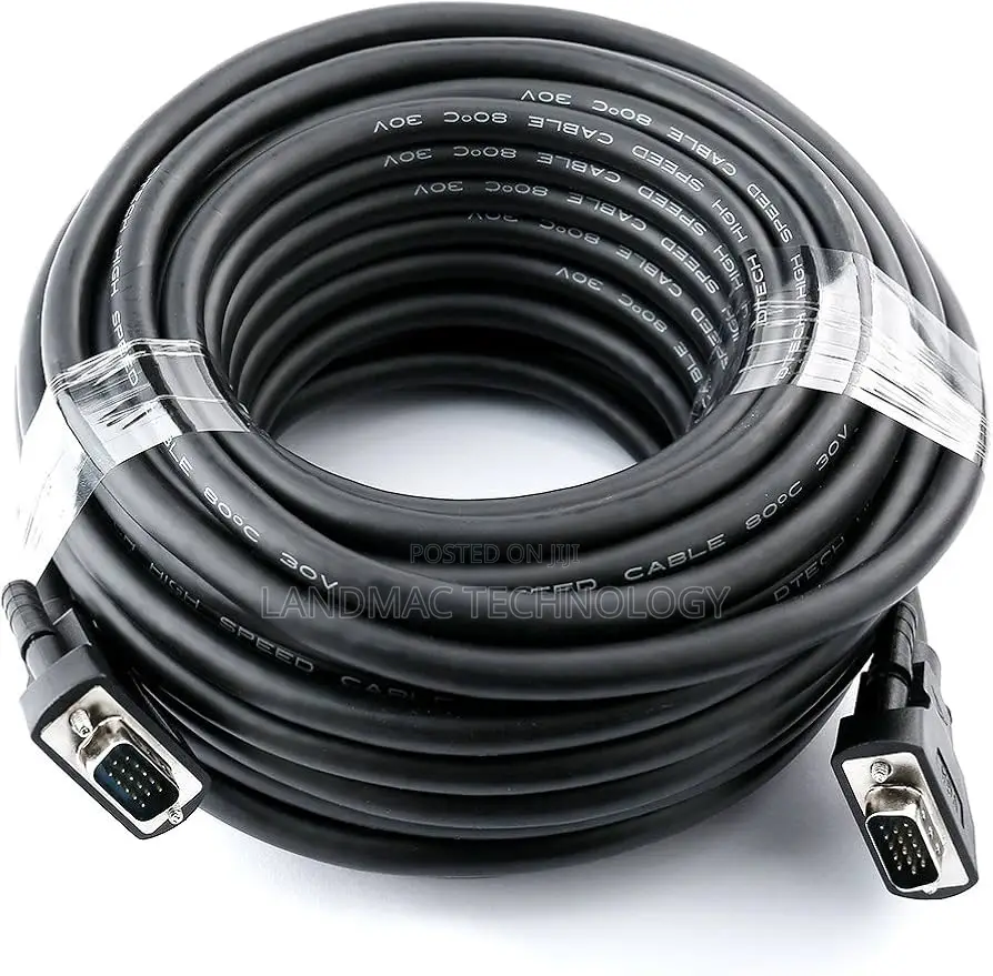 Vga to Vga Cable 1080p 50 Meters