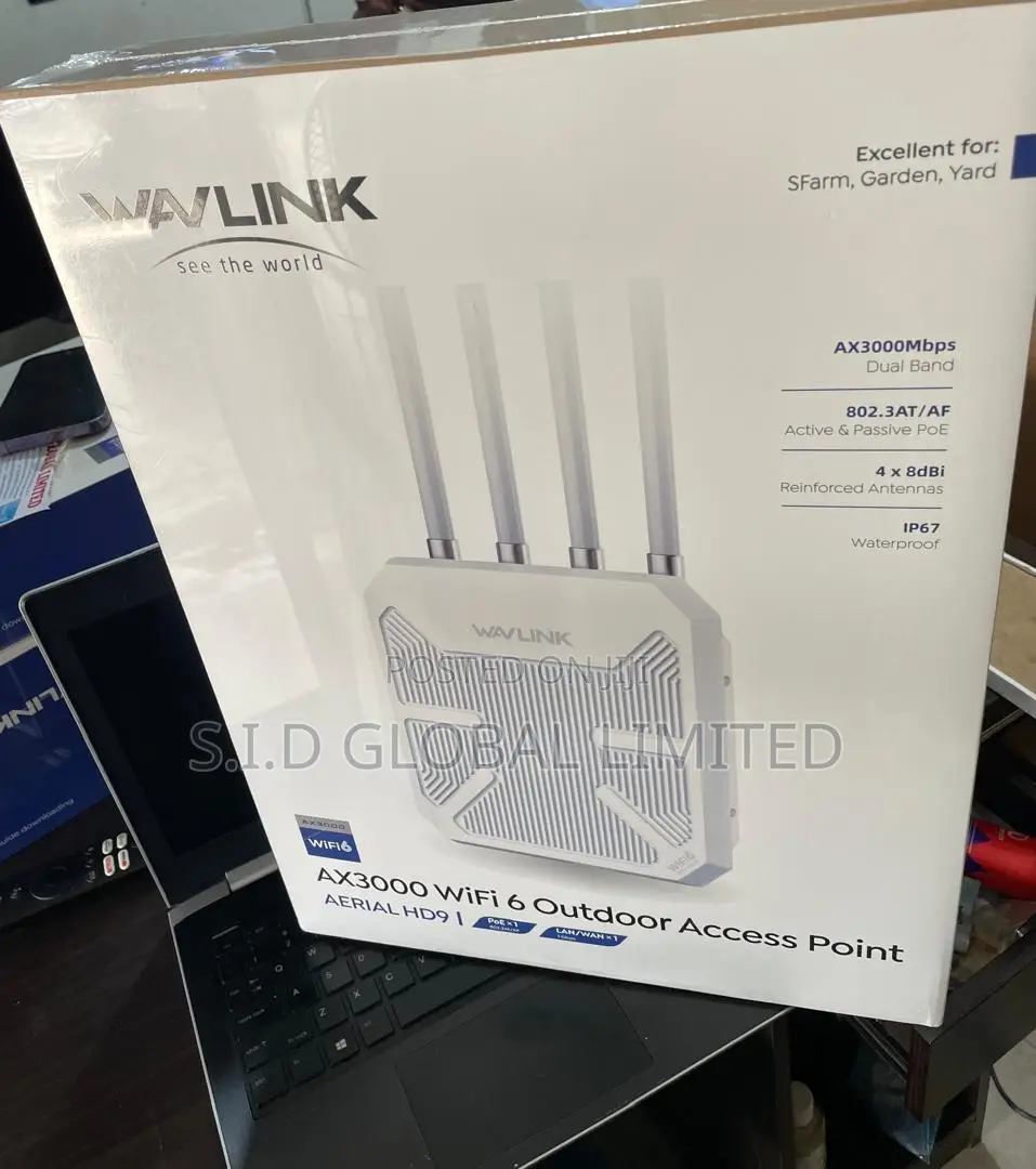 Wavlink Ax3000 Hd9 – Lightning-fast Wi-fi 6, Built For Outdoors
