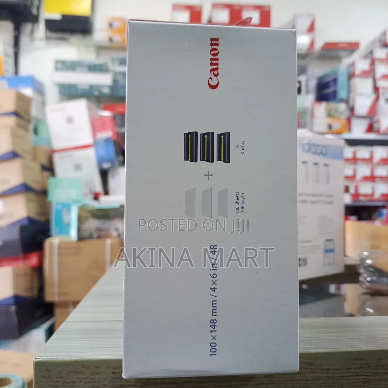 Canon Kp-108in Color Ink Paper Set