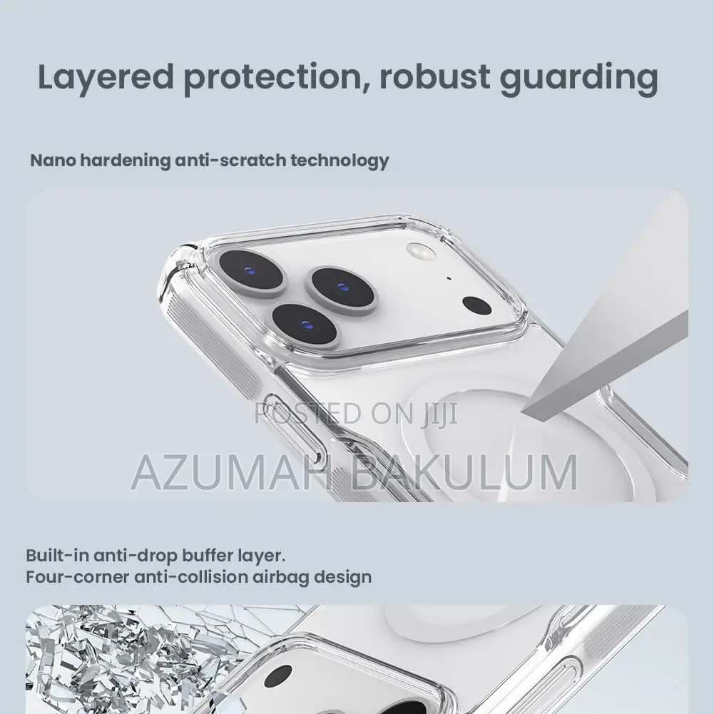 17 Pro / 17 Pro Max Clear Magsafe Case