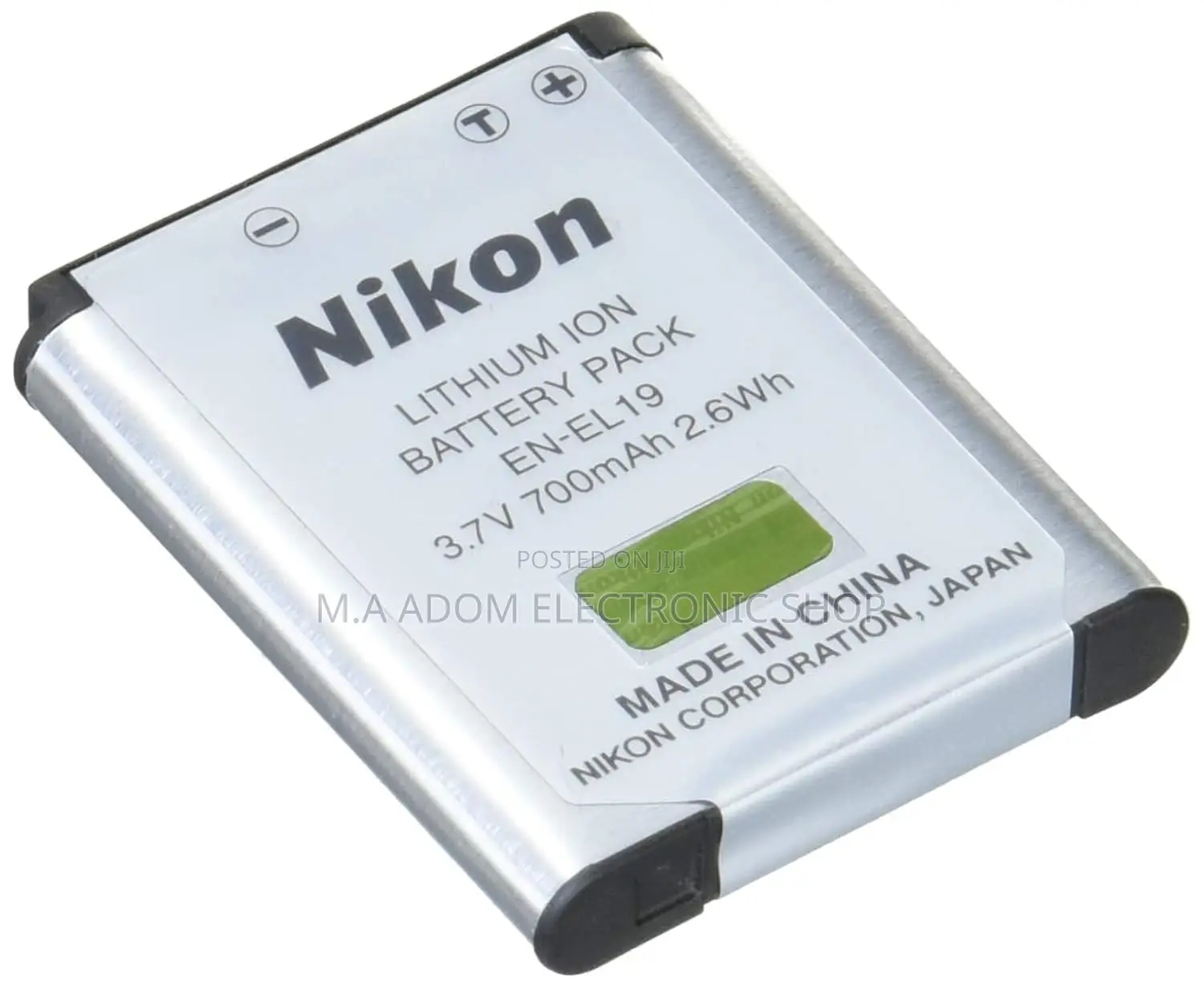 Nikon en-El19 Rechargeable Li-Ion Battery for Coolpix