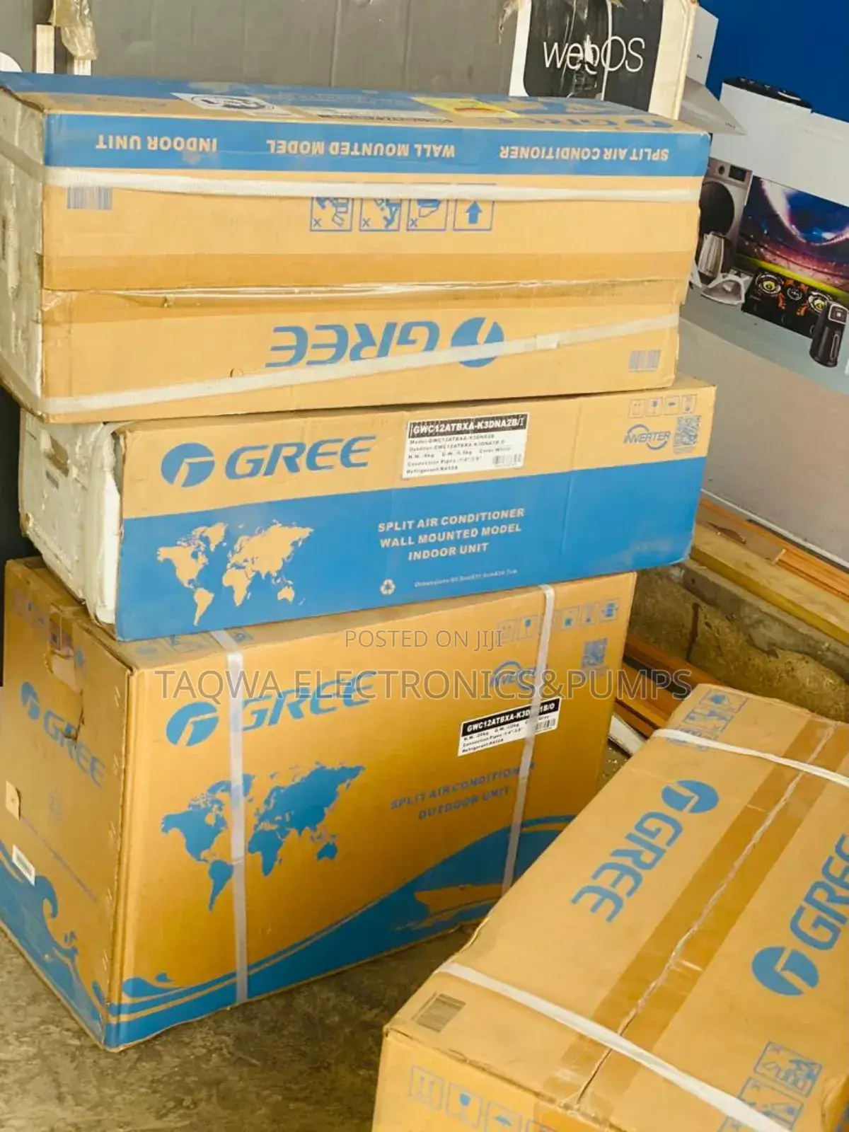 Adorable_ Gree 1.5hp Inverter Air Conditioner