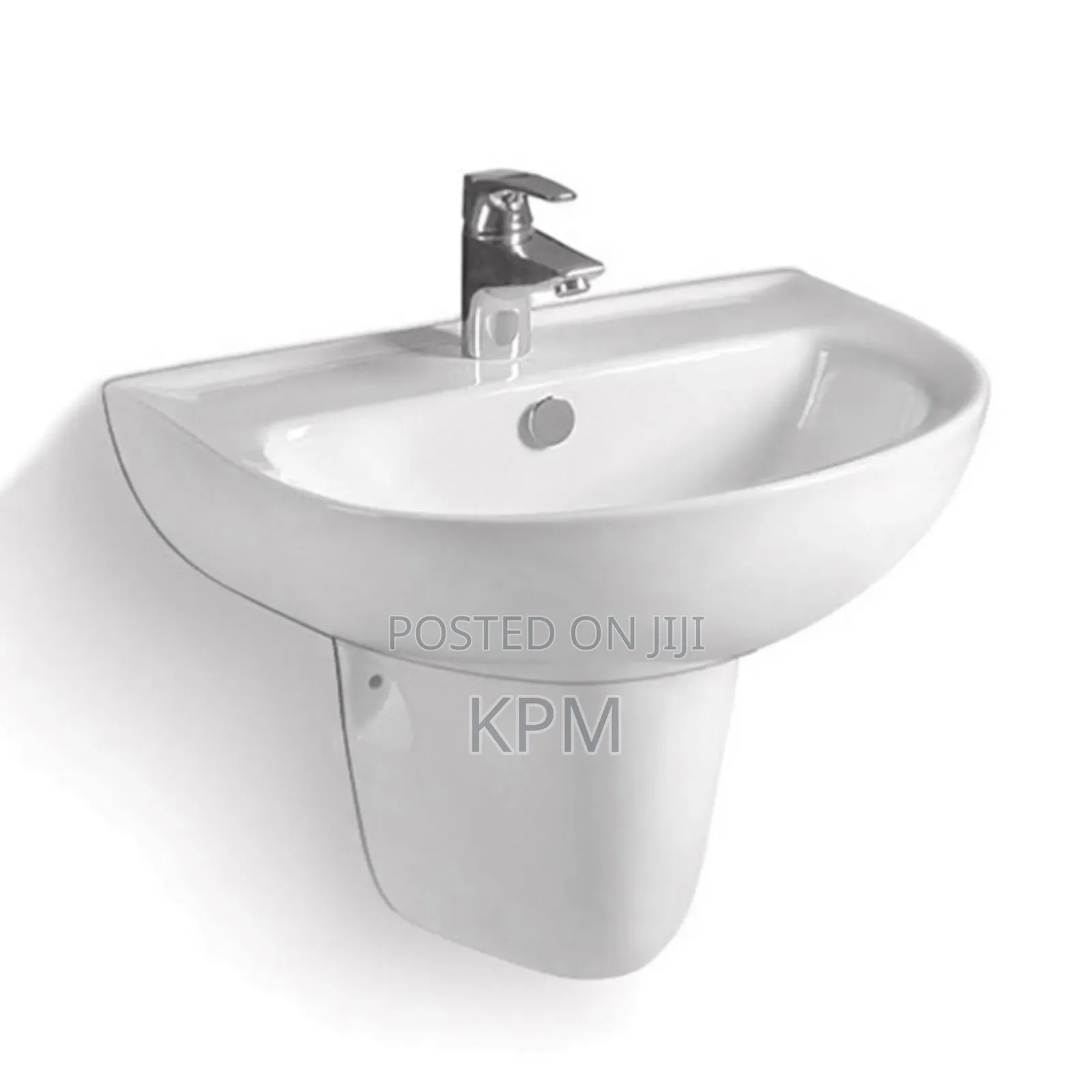 Ceramic Wall Hunging Basin Short Pedestal Stand