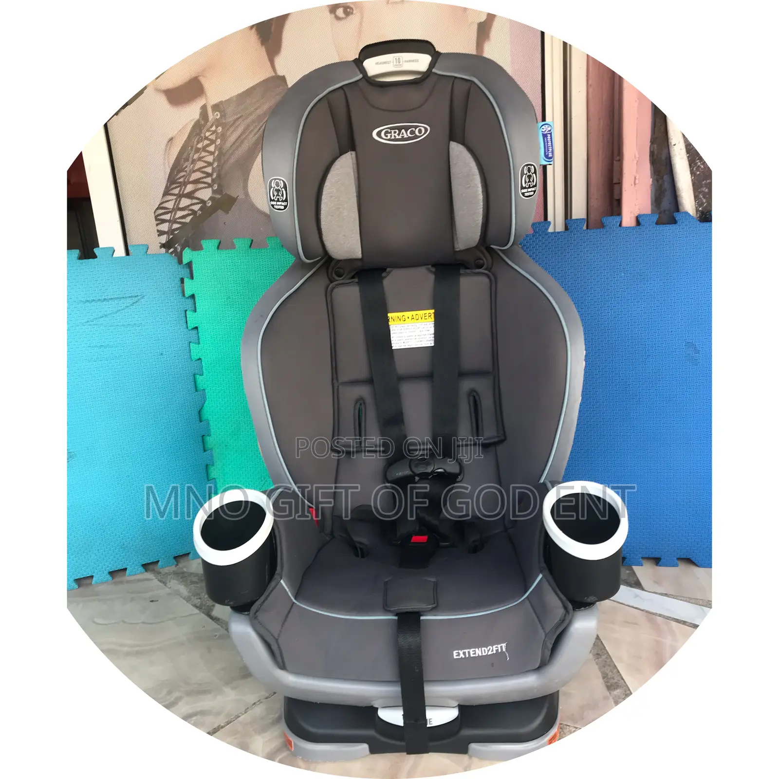 Graco Extend2fit Convertible Baby Car Seat, Rear and Forward Facing,