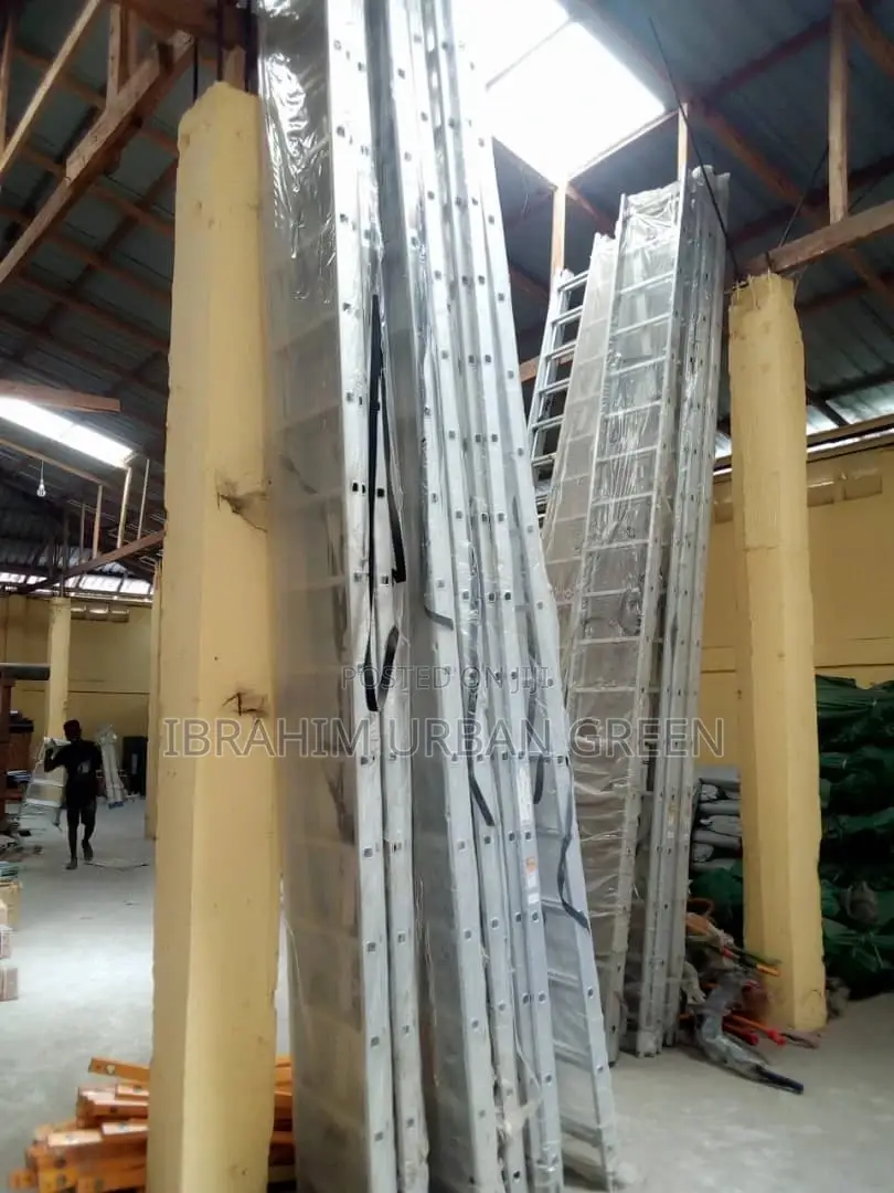 Double Stretch Aluminum Ladder 3 in 1 Sixteen Steps