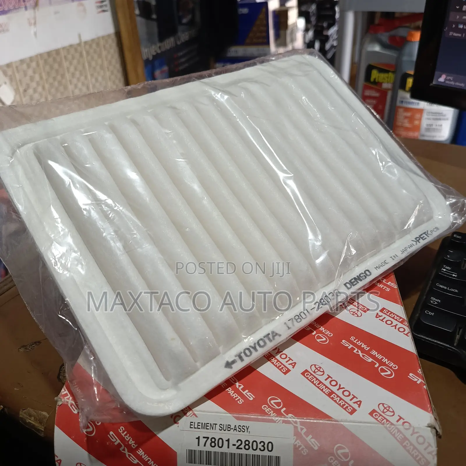Toyota 17801-28030 Air Filter for Camry / Venza 2007-2017